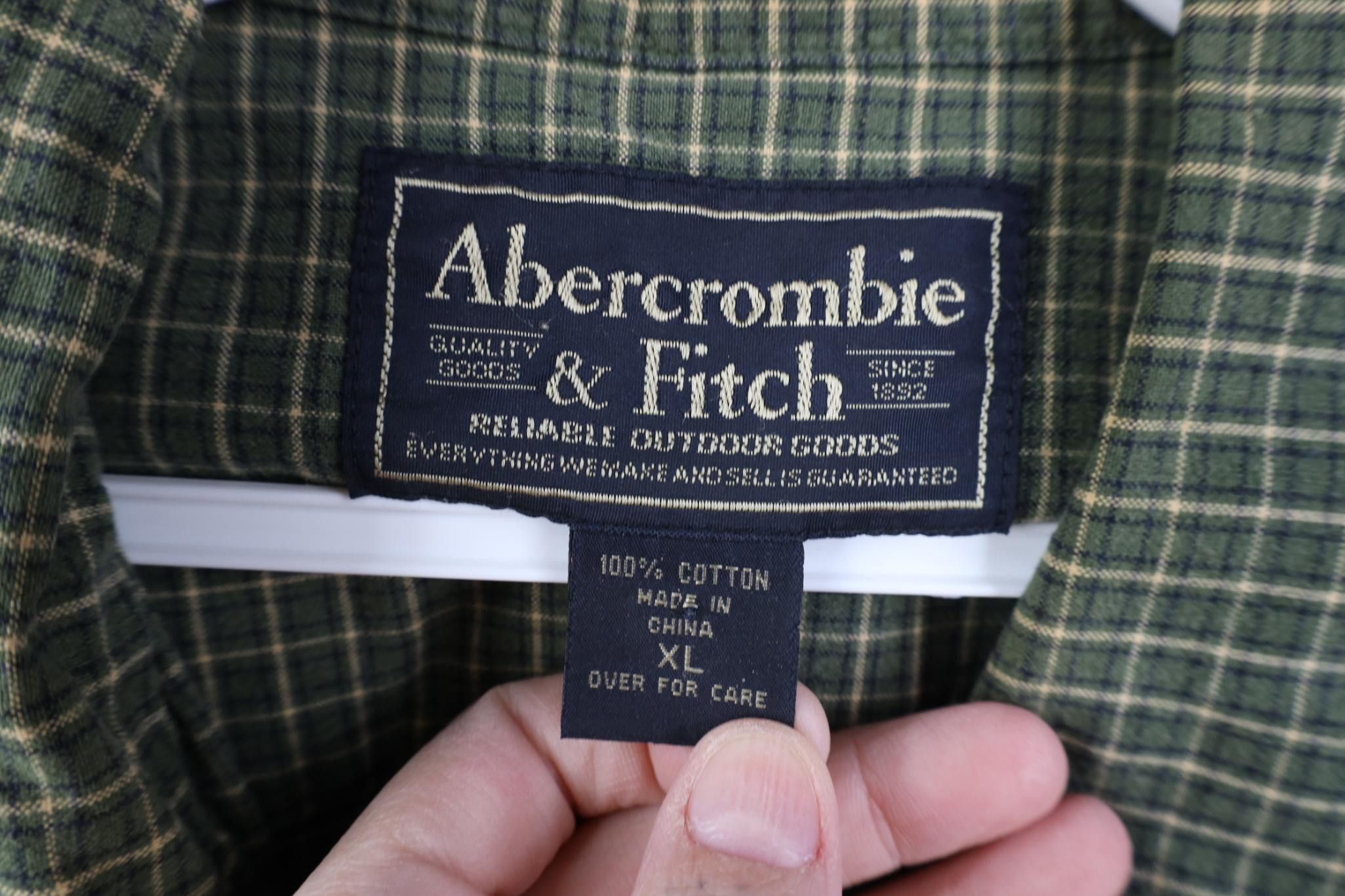 Abercrombie & Fitch Vintage 90s Abercrombie & Fitch Short Sleeve Collared Shirt Size US XL / EU 56 / 4 - 9 Thumbnail