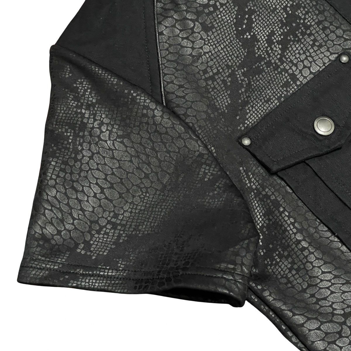 Tornado Mart Vintage Tornado Mart Belted Phyton Half Shirt Jacket Size US XS / EU 42 / 0 - 8 Thumbnail