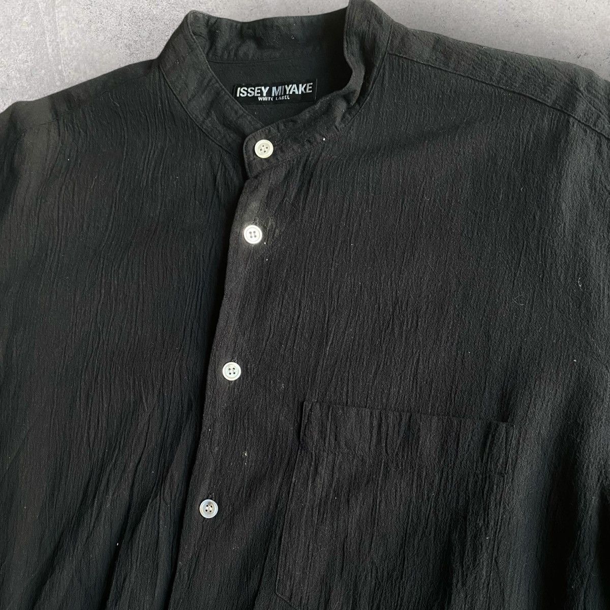 Issey Miyake SS04 Gauze Cotton Crepe Oversize Shirt Size US M / EU 48-50 / 2 - 1 Thumbnail