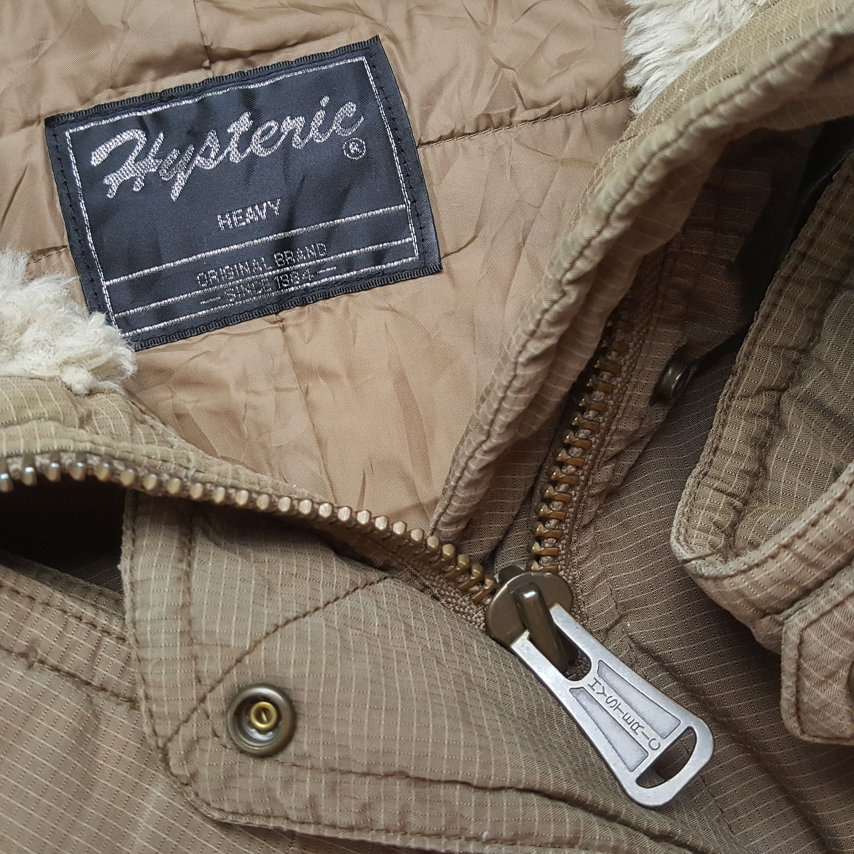 Hysteric Glamour × Japanese Brand × Vintage HYSTERIC GLAMOUR Winter Style Custom Art Parkas Jacket Size S / US 4 / IT 40 - 11 Thumbnail