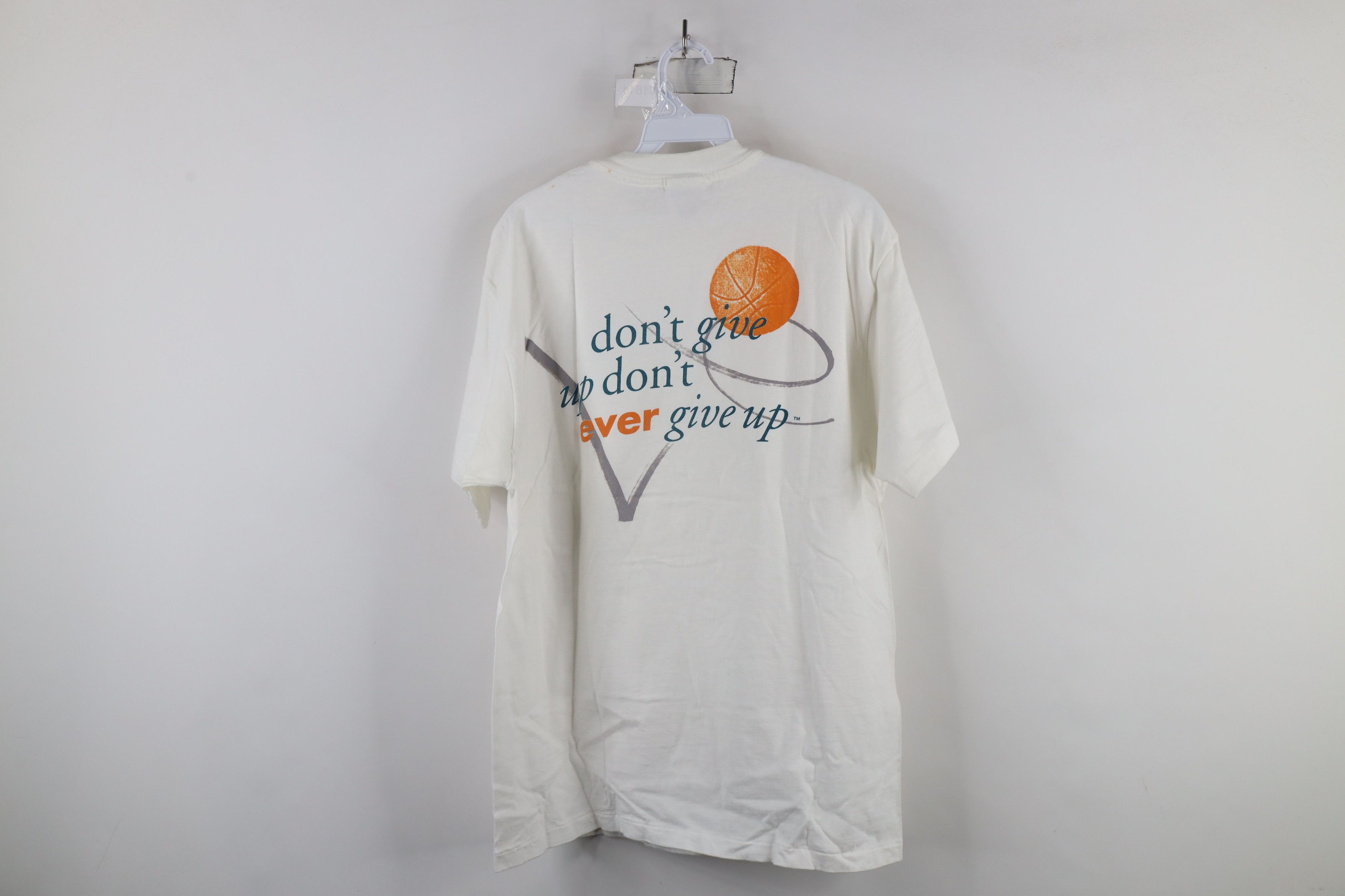 Vintage Vintage 90s ESPN The Jimmy V Foundation T-Shirt White USA Size US L / EU 52-54 / 3 - 13 Thumbnail