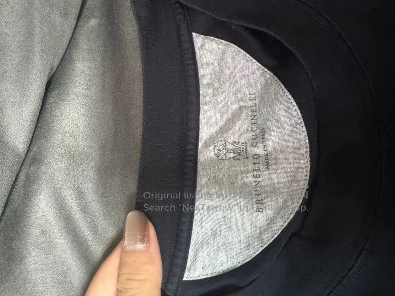 Brunello Cucinelli Brunello Cucinelli Classic Short Sleeve Tee. Size US XL / EU 56 / 4 - 4 Thumbnail