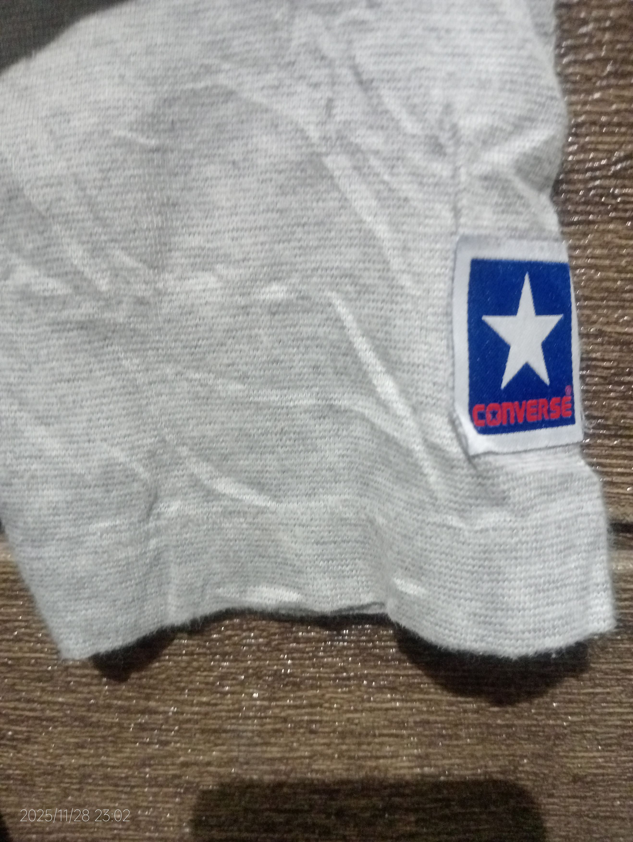 Converse Vintage '90s Converse Single Stitch Long Sleeve Tshirt Size US L / EU 52-54 / 3 - 4 Thumbnail
