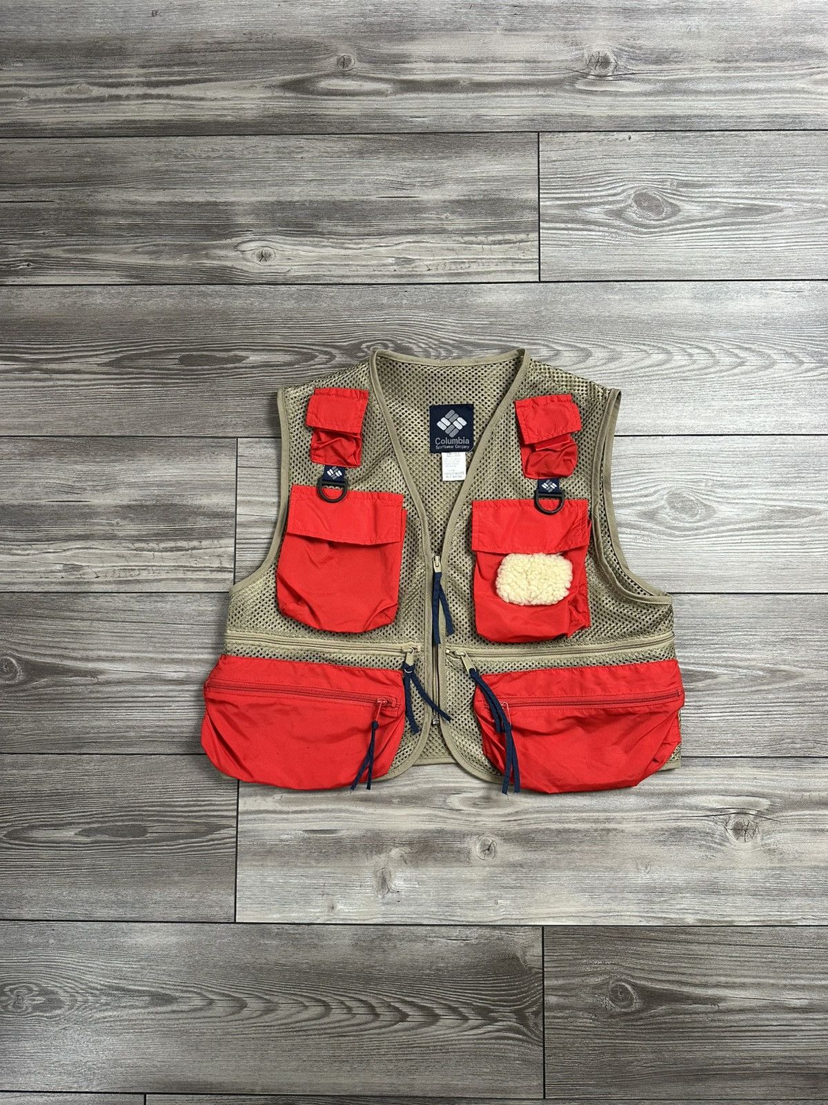 Columbia Vintage 90’s Columbia Multi Pocket PFG Fly Fishing Vest Size US S / EU 44-46 / 1 - 1 Thumbnail
