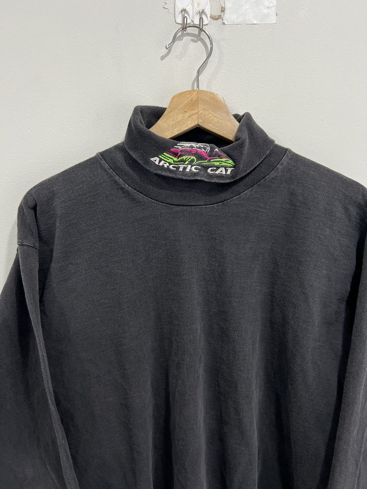 Vintage Vintage Arctic Cat Turtleneck Longsleeve shirt racing Size US M / EU 48-50 / 2 - 4 Thumbnail