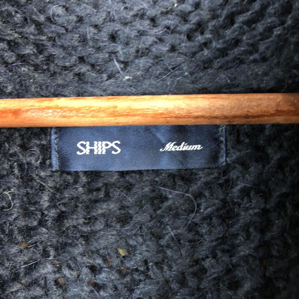 DL Ships Dark Blue Cardigan cable Knitwear #C600