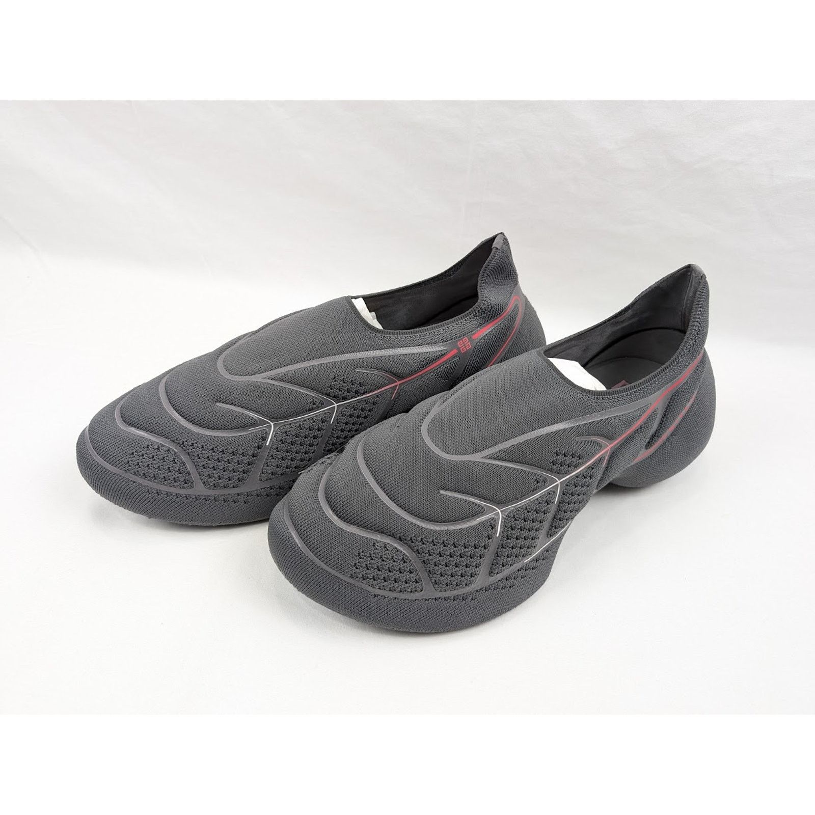 Givenchy o1rshd1 TK-360 Plus Sneakers in Grey/Red Size US 11 / EU 44 - 17 Thumbnail