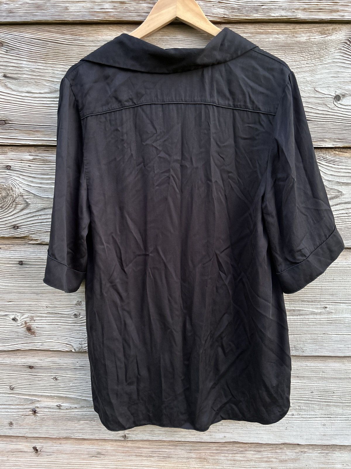 Acne Studios Acne Studios Albion Sh Sl Pus15 Short Sleeve Button Up Shirt Size XS / US 0-2 / IT 36-38 - 5 Thumbnail