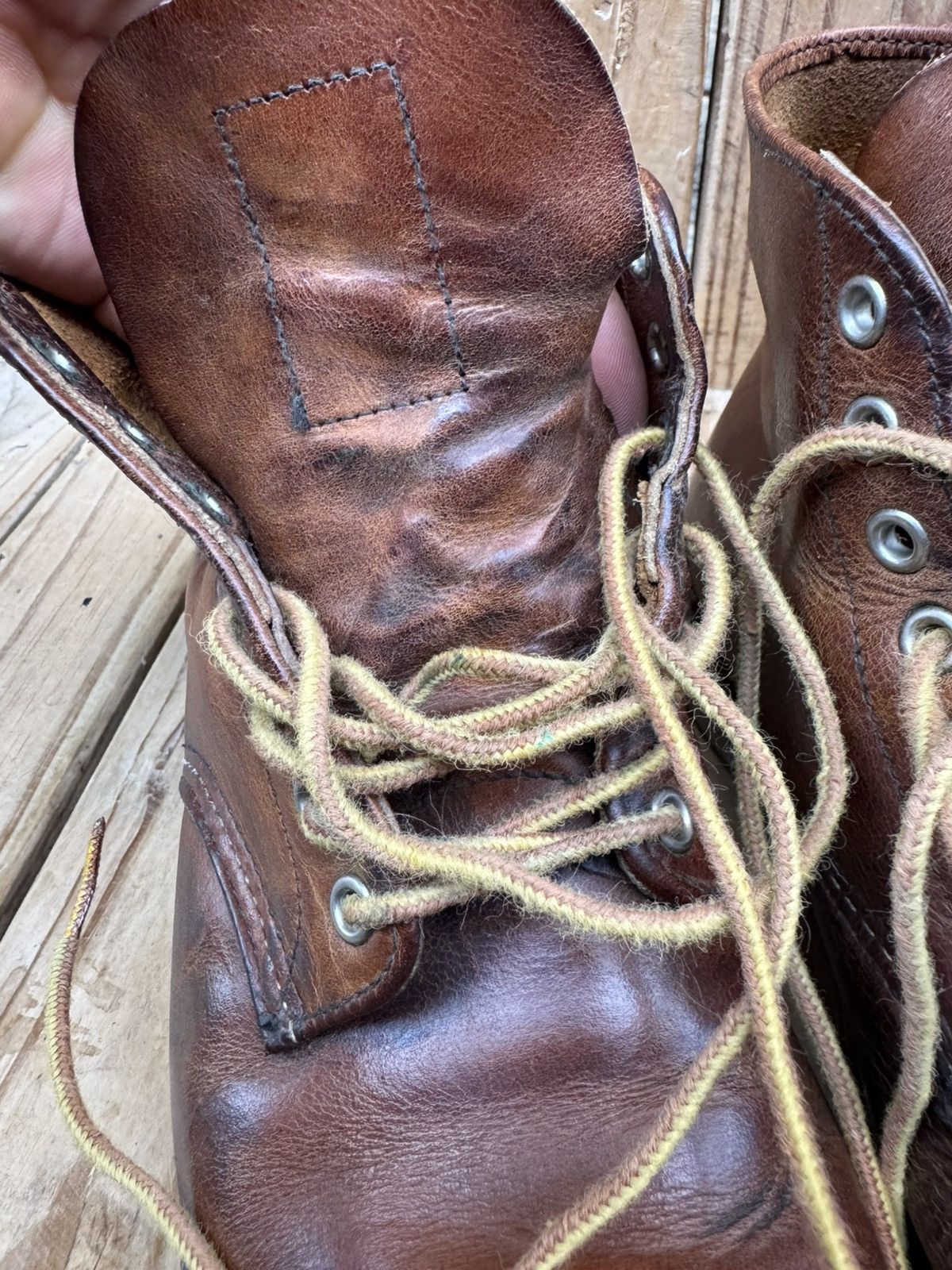 Red Wing Red Wing 9111 Chukka Brown leather boots EUR 39 UK 6 US 7 D Size US 7 / EU 40 - 20 Thumbnail