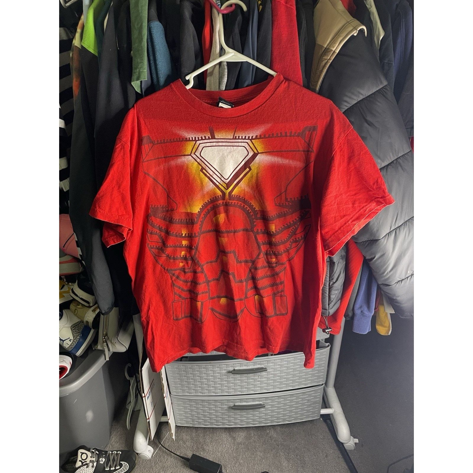Mad Engine Size Large- Marvel Mad Engine Iron Man T-Shirt Size US L / EU 52-54 / 3 - 1 Thumbnail