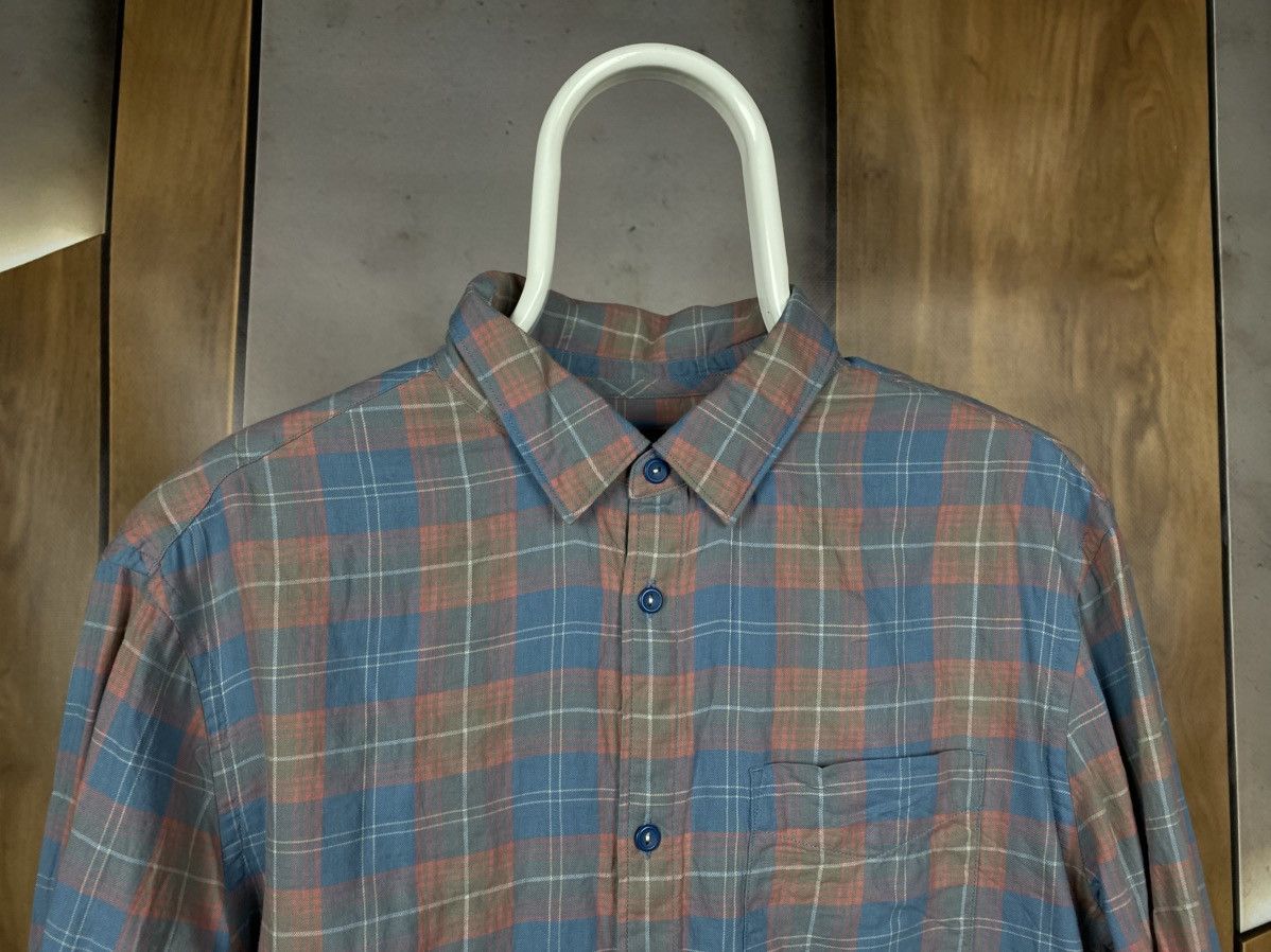 Allsaints 💋Vintage Shirt Button Up Allsaints Flannel Checkered Tee💋 Size US L / EU 52-54 / 3 - 5 Thumbnail