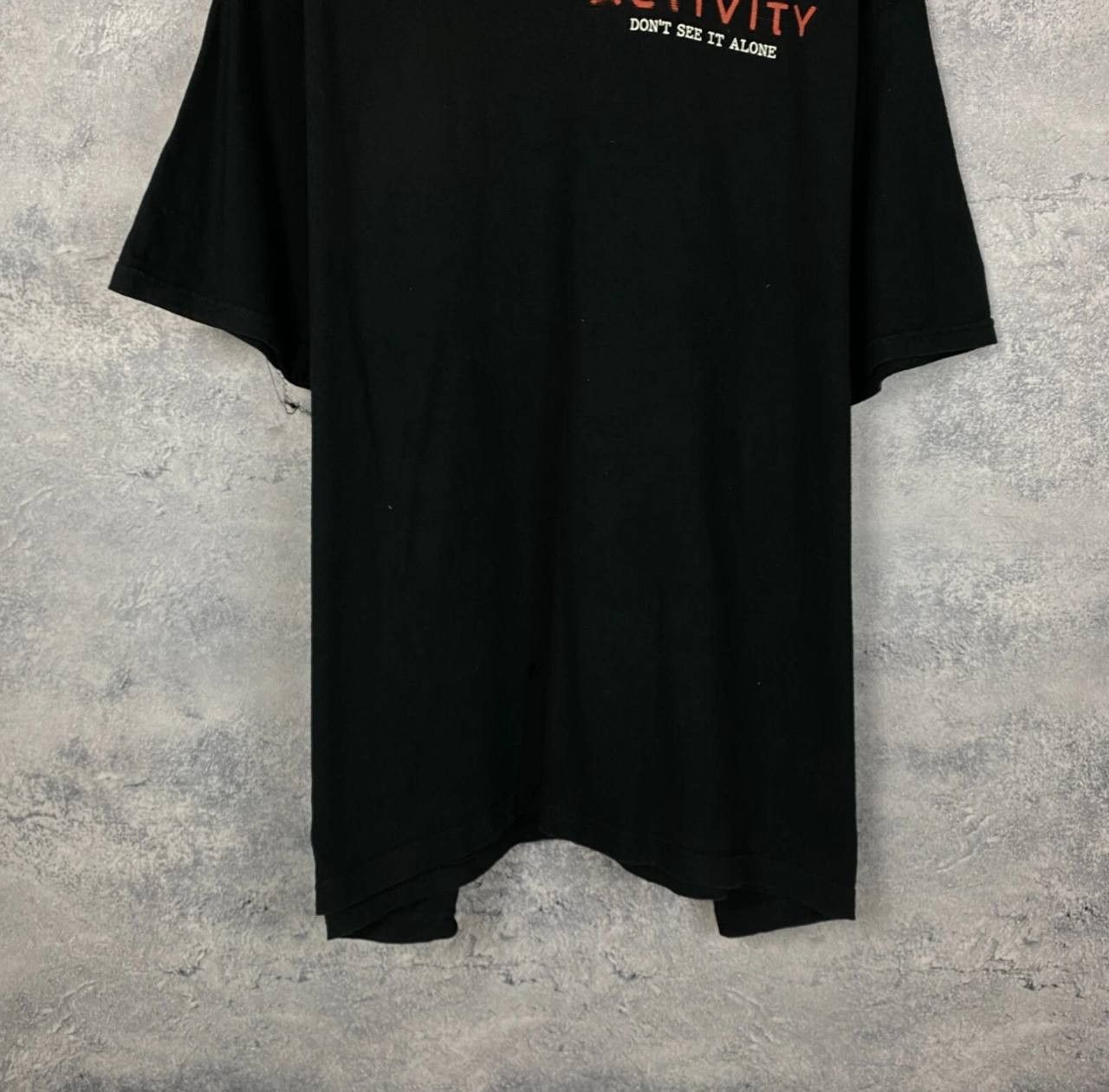 Vintage Paranormal Activity Tee Men's Size 4XL Black Short Sleeve ` Size US XXL / EU 58 / 5 - 3 Thumbnail