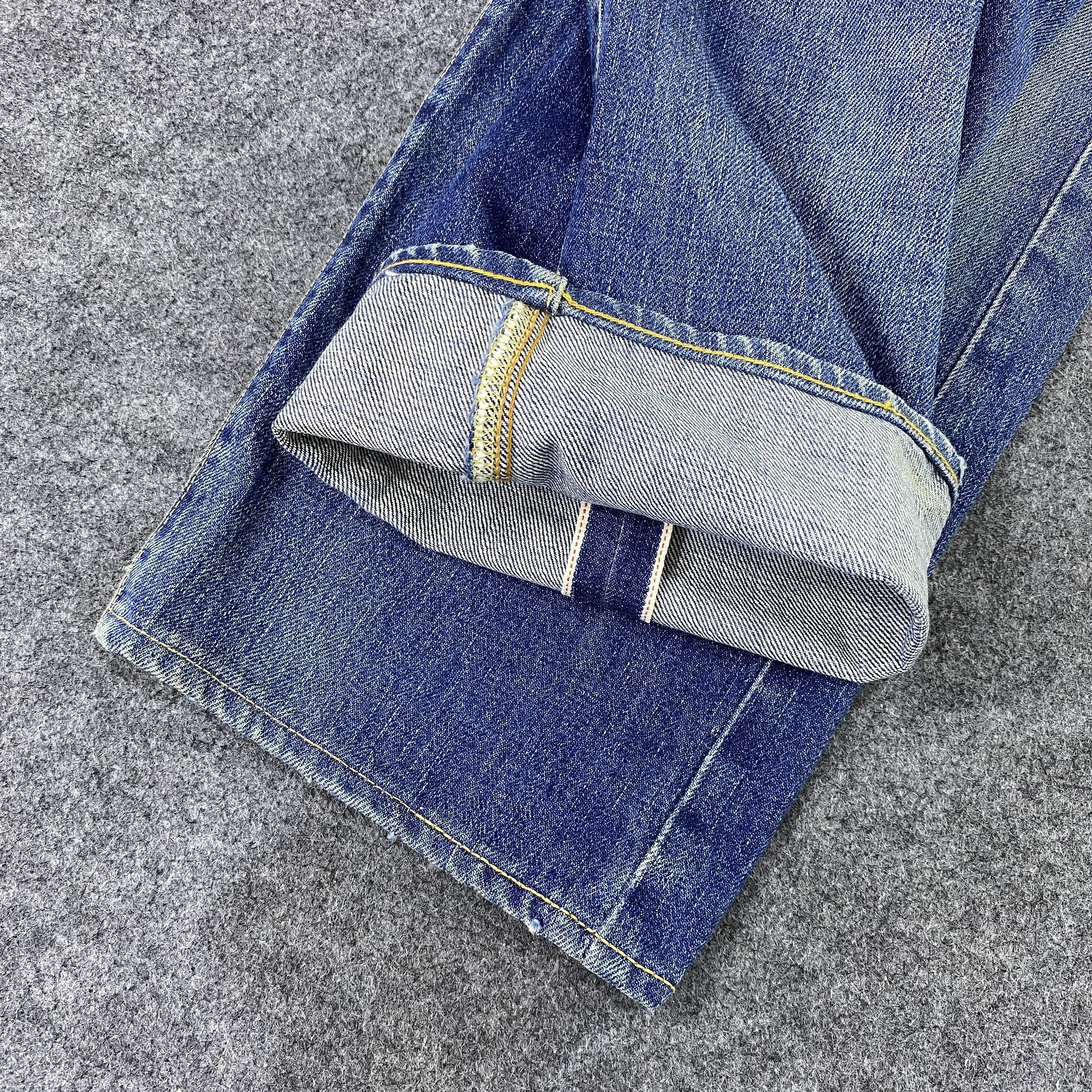 Evisu × Vintage Vintage Evis Selvedge Blue Wash Denim Jeans-J1154 Size US 31 - 12 Thumbnail