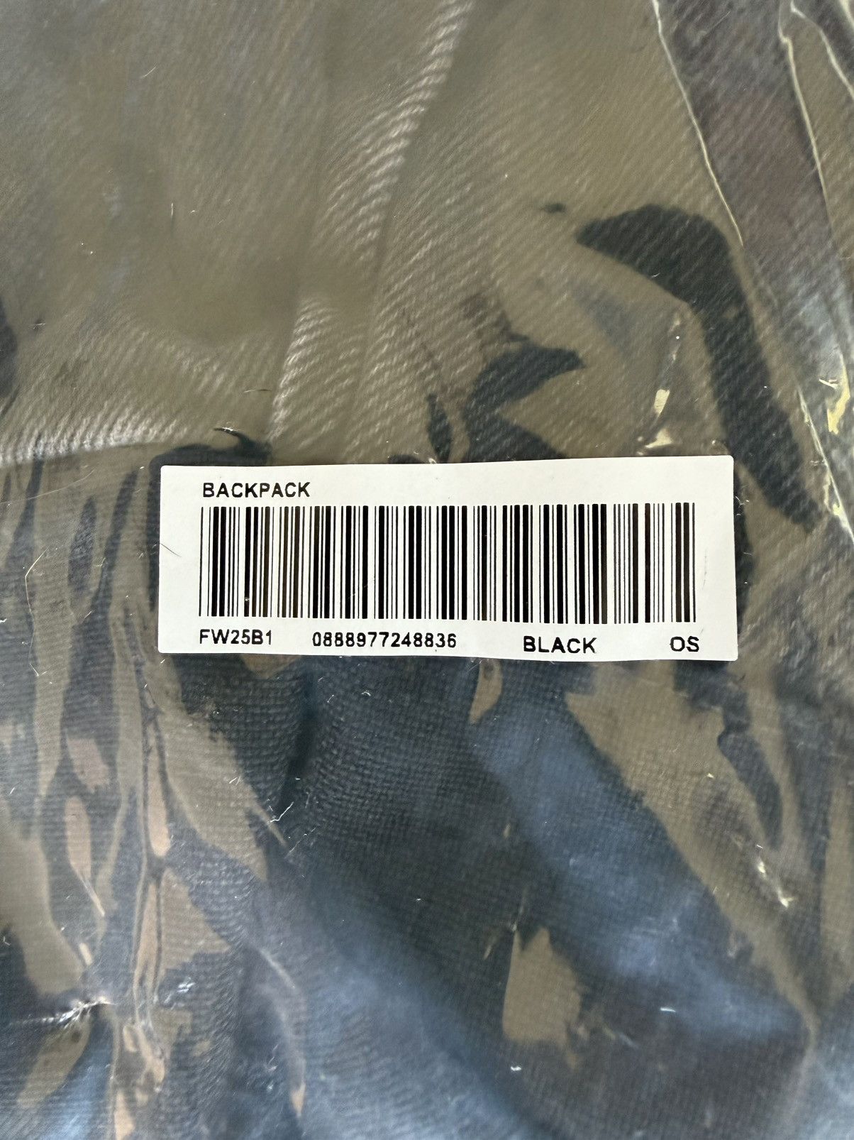 Supreme Supreme Denim Backpack (Black) Size ONE SIZE - 7 Thumbnail