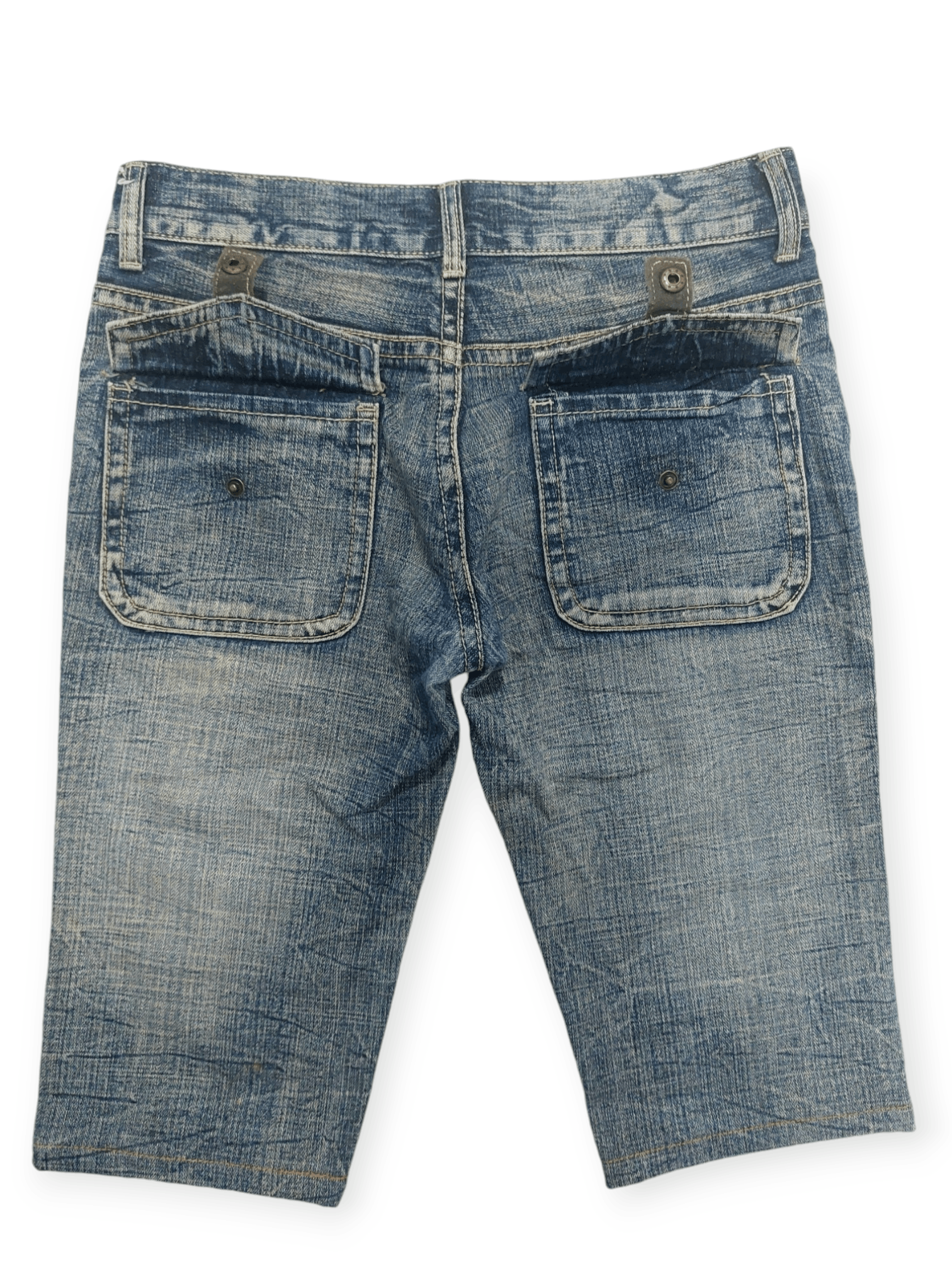 Japanese Brand Beast Leather Strip Multipocket Short Pant Size US 30 / EU 46 - 15 Thumbnail