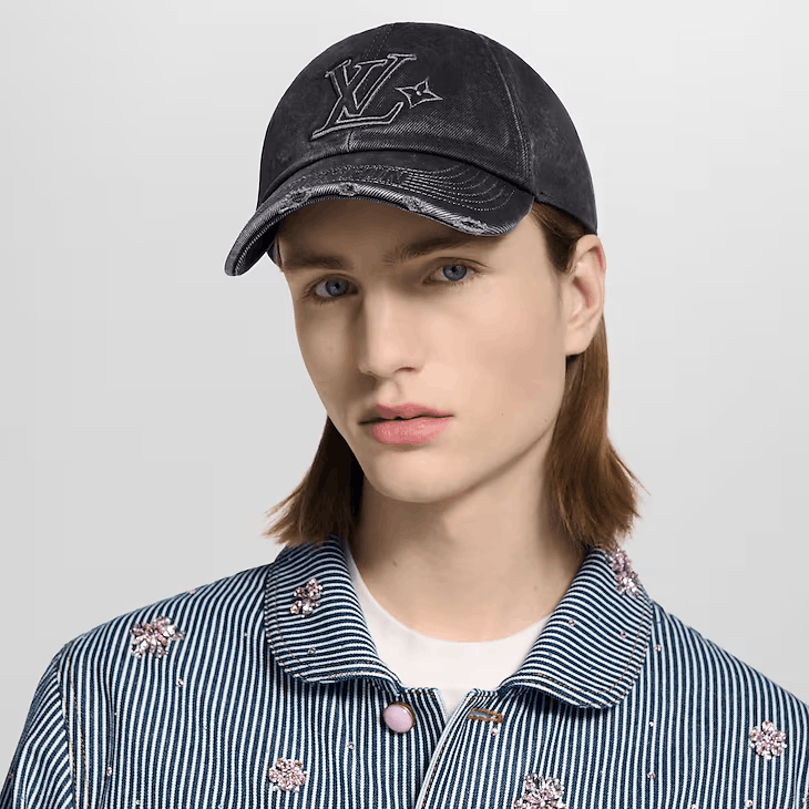 Louis Vuitton LV Denim Washed Cap (Medium) Size ONE SIZE - 5 Thumbnail