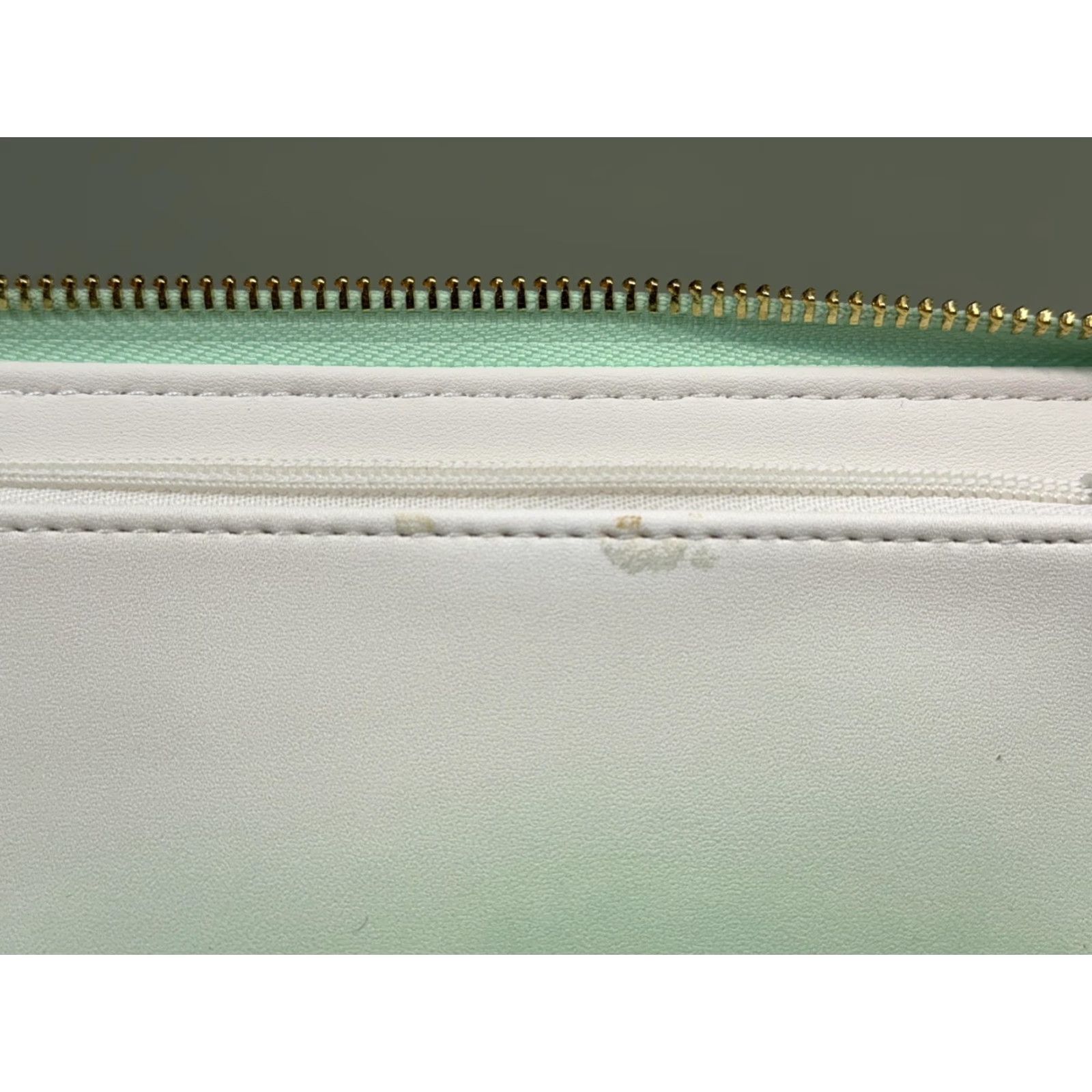 Vintage Disney Loungefly Mint Green Floral Bow Zip-Around Wallet Women One Size Size ONE SIZE - 2 Thumbnail
