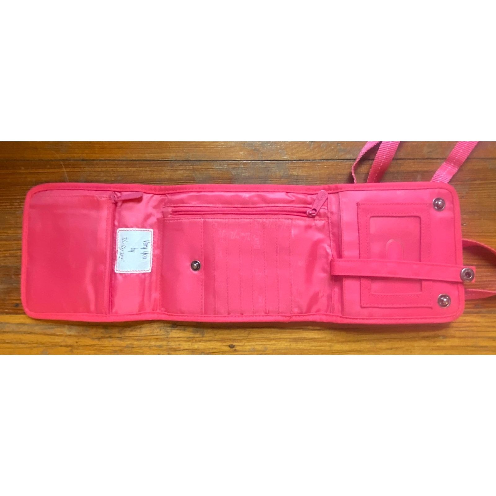 Other Thirty One 31 Crossbody Organizer Wallet Purse Quilted Pink Size ONE SIZE - 2 Thumbnail