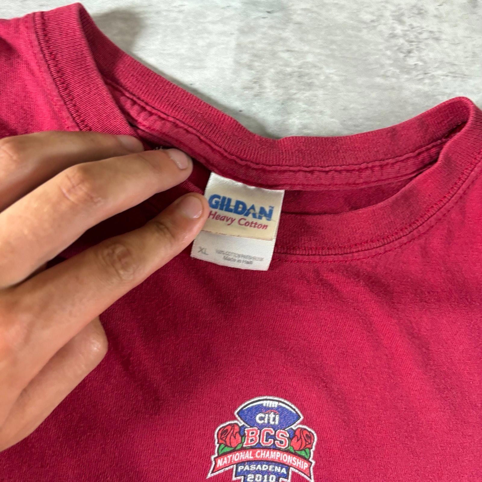 Gildan Y2K Alabama football t shirt Size US L / EU 52-54 / 3 - 2 Thumbnail
