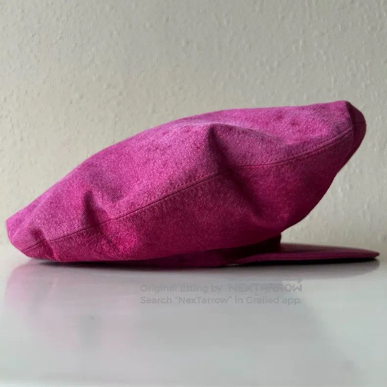 Vivienne Westwood Vivienne Westwood Pink Suede Newsboy Hat Size ONE SIZE - 3 Thumbnail