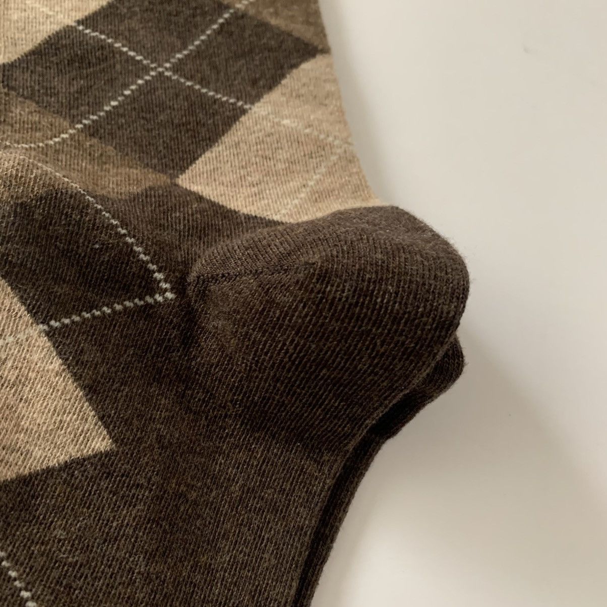 Ralph Lauren Argyle brown long socks Size ONE SIZE - 11 Thumbnail