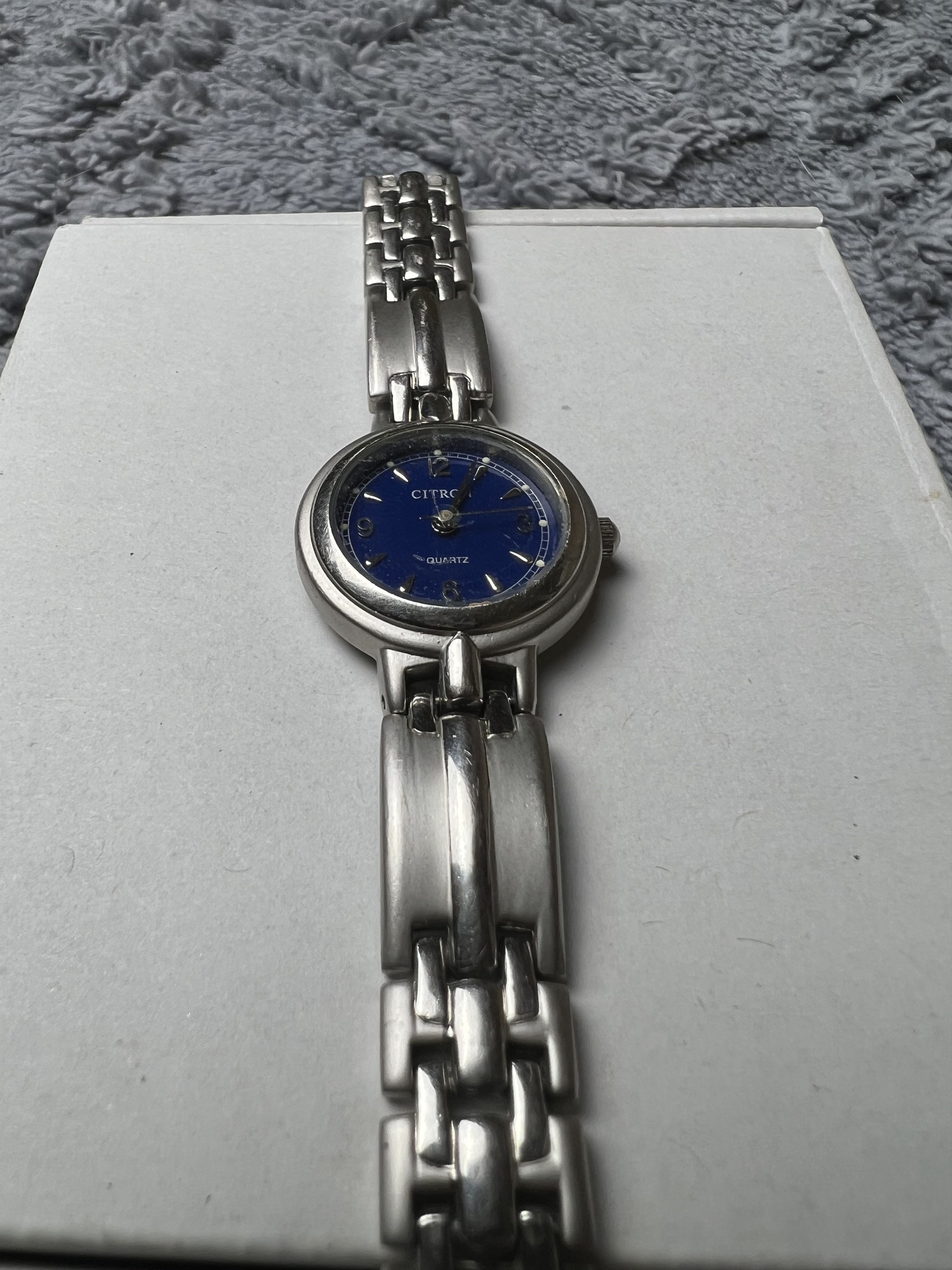 Vintage Futuristic Minimalistic Citron Japanese Style Bracelet Watch Size ONE SIZE - 7 Thumbnail