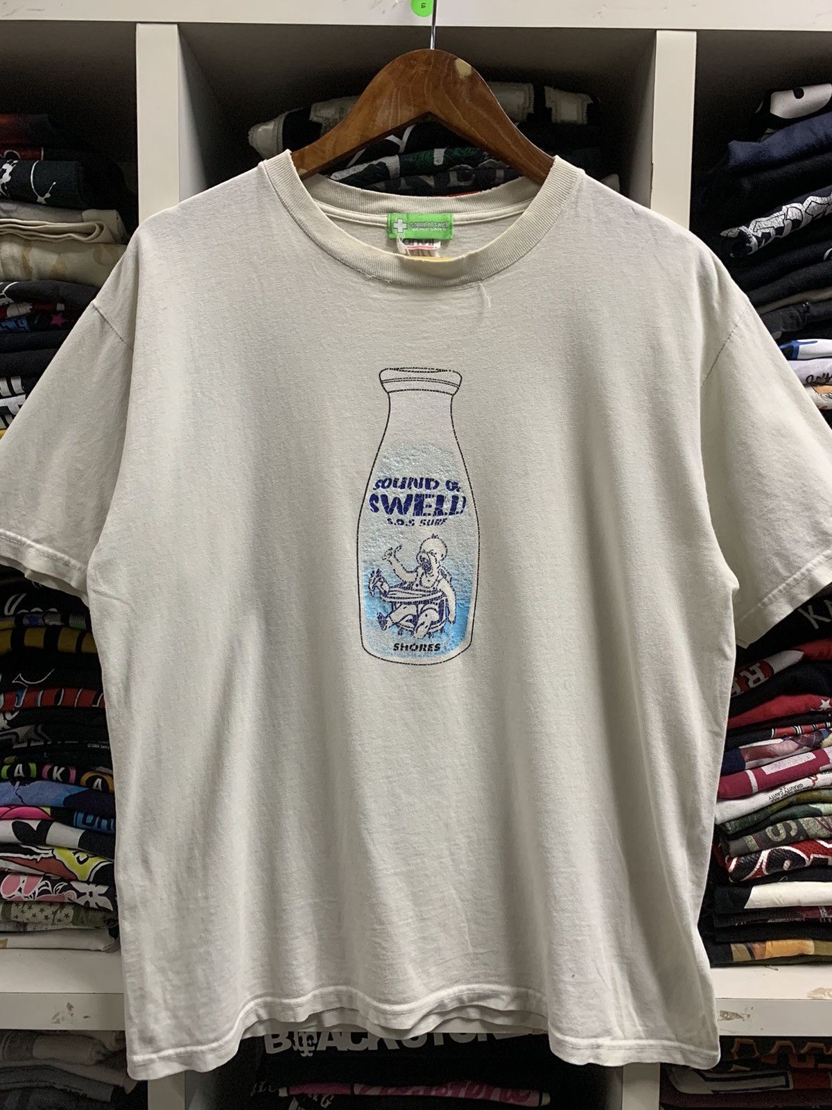 Japanese Brand × Vintage Vintage Milk Sound Of Swell tee Size US M / EU 48-50 / 2 - 2 Thumbnail