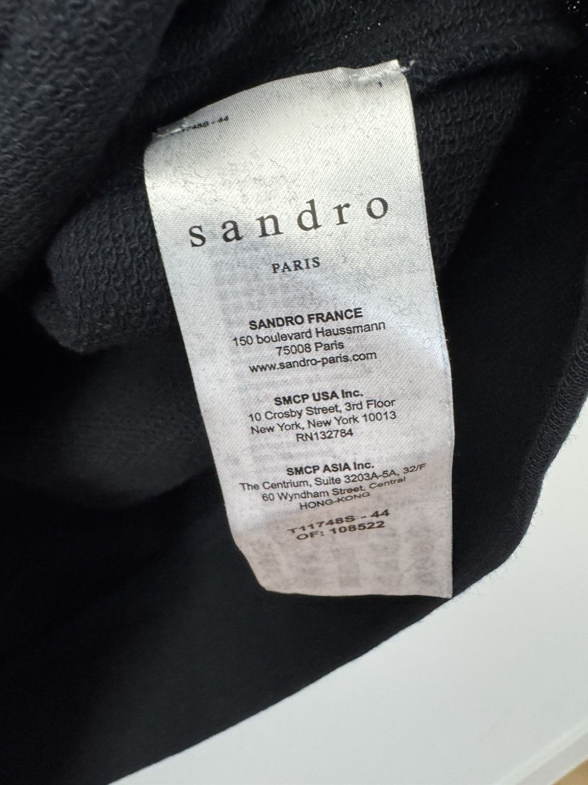 Sandro Sandro Paris Hoodie Black Designer High End Basic Luxury Size US S / EU 44-46 / 1 - 5 Thumbnail