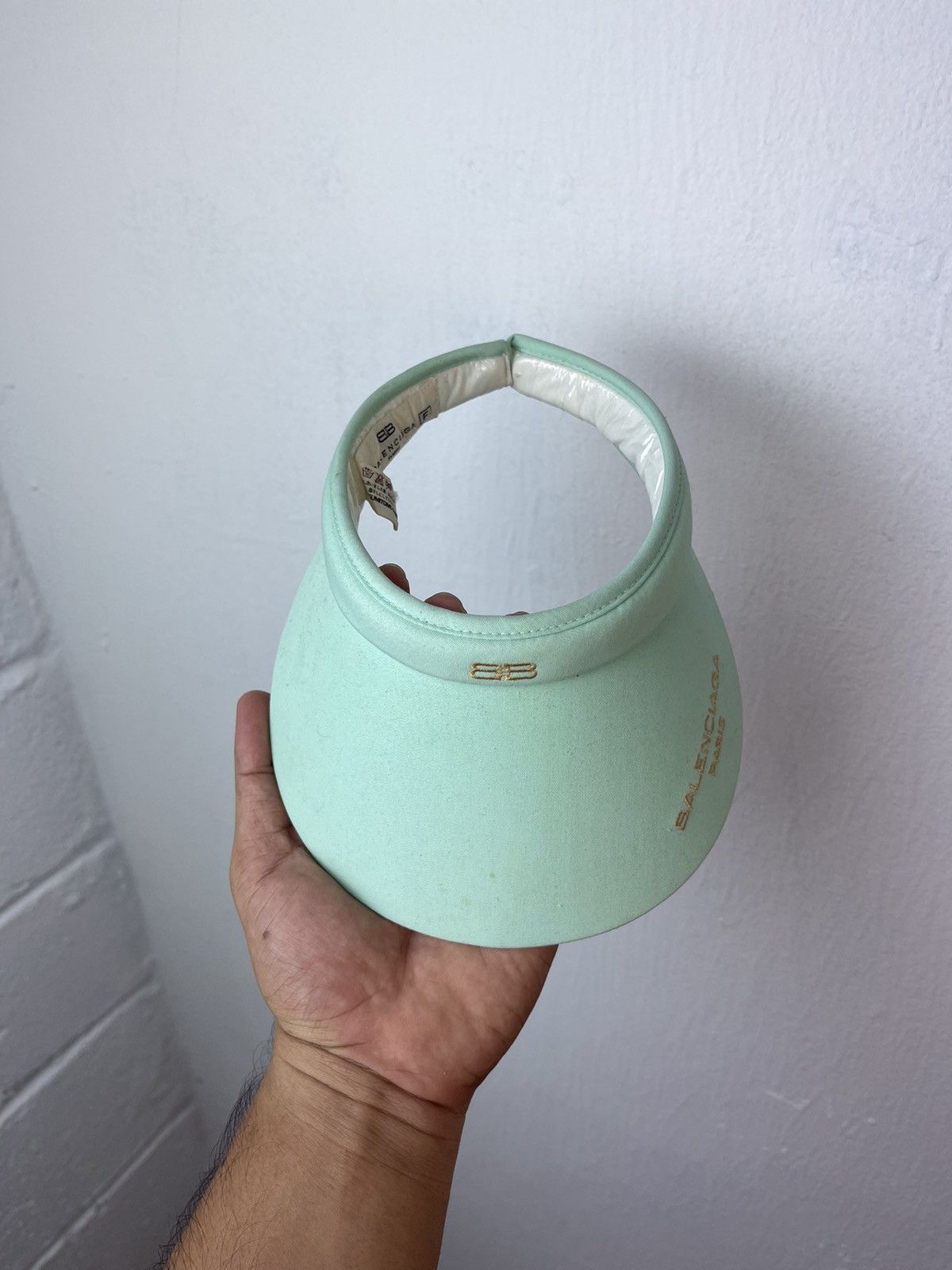 Balenciaga Vintage Balenciaga Visor Hats Size ONE SIZE - 3 Thumbnail
