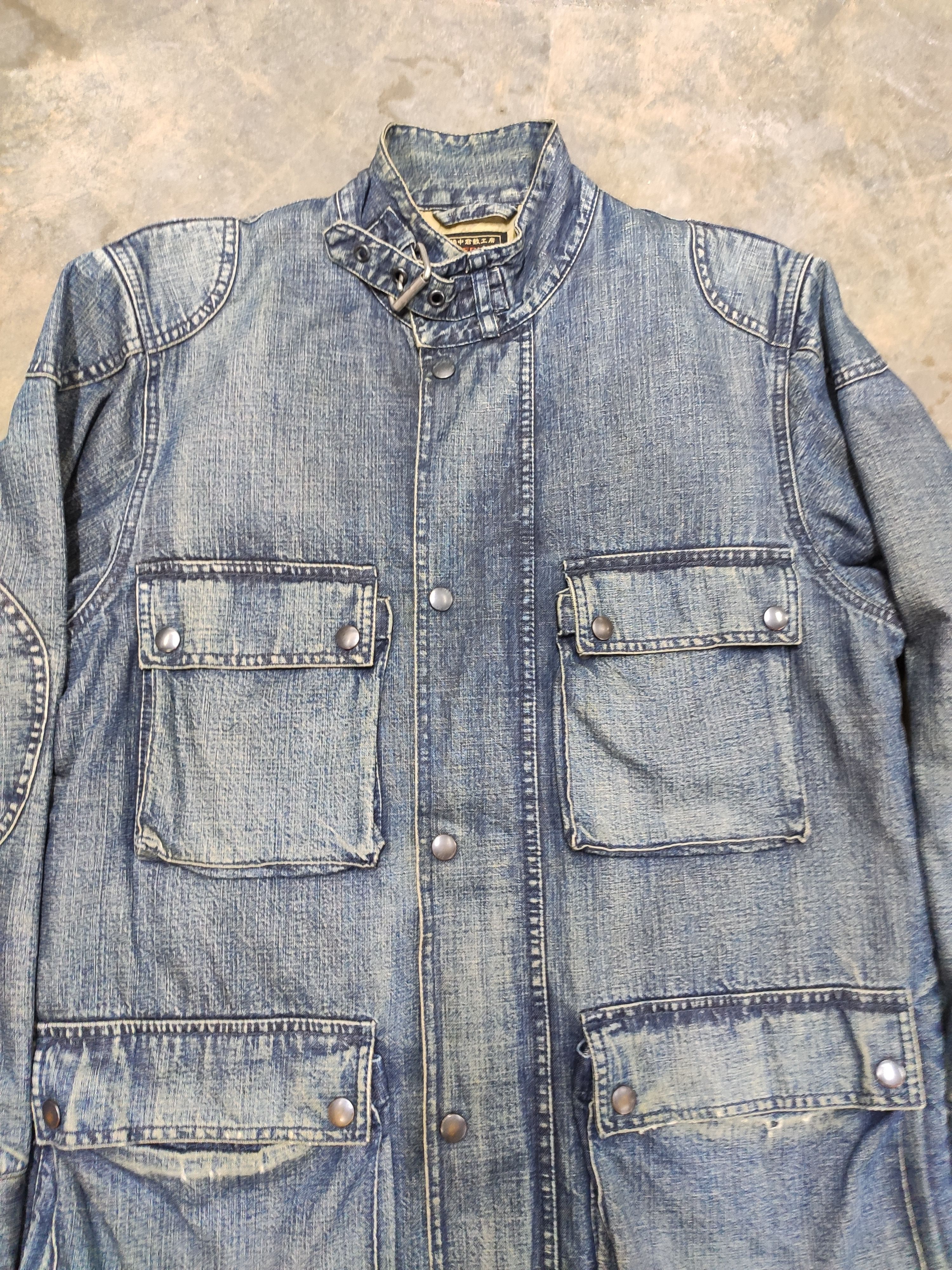 Eternal Vintage Eternal Japan Denim jacket distressed HARAJUKU Size US M / EU 48-50 / 2 - 3 Thumbnail