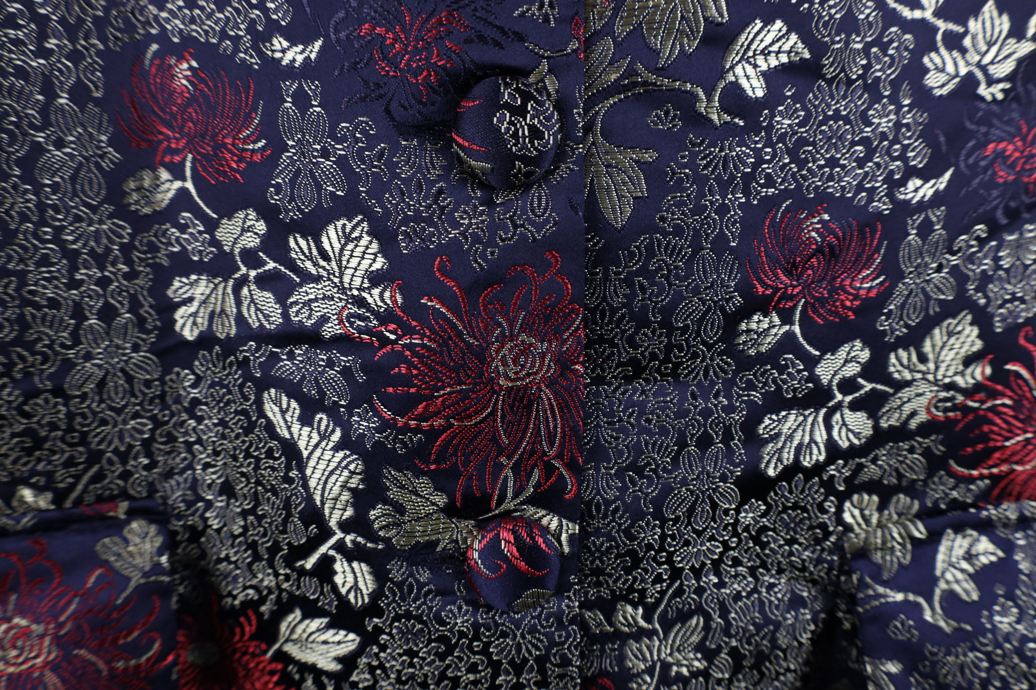Vintage Vintage 90s Streetwear Flower Kimono Blazer Suit Jacket Size XL / US 12-14 / IT 48-50 - 4 Thumbnail