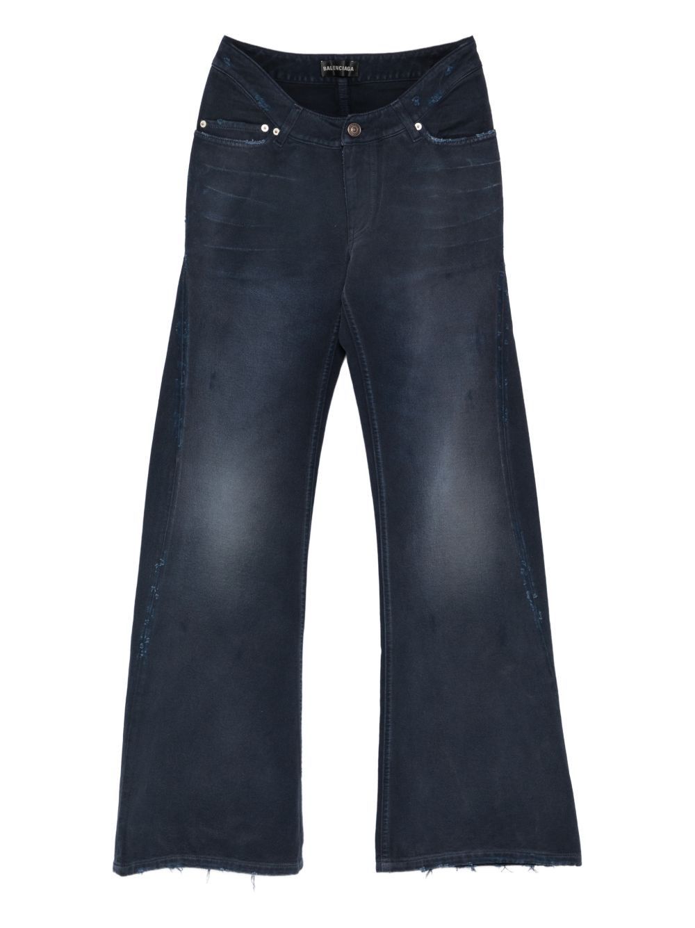 Balenciaga CURVED DENIM JEANS Size 27" / US 4 / IT 40 - 1 Thumbnail