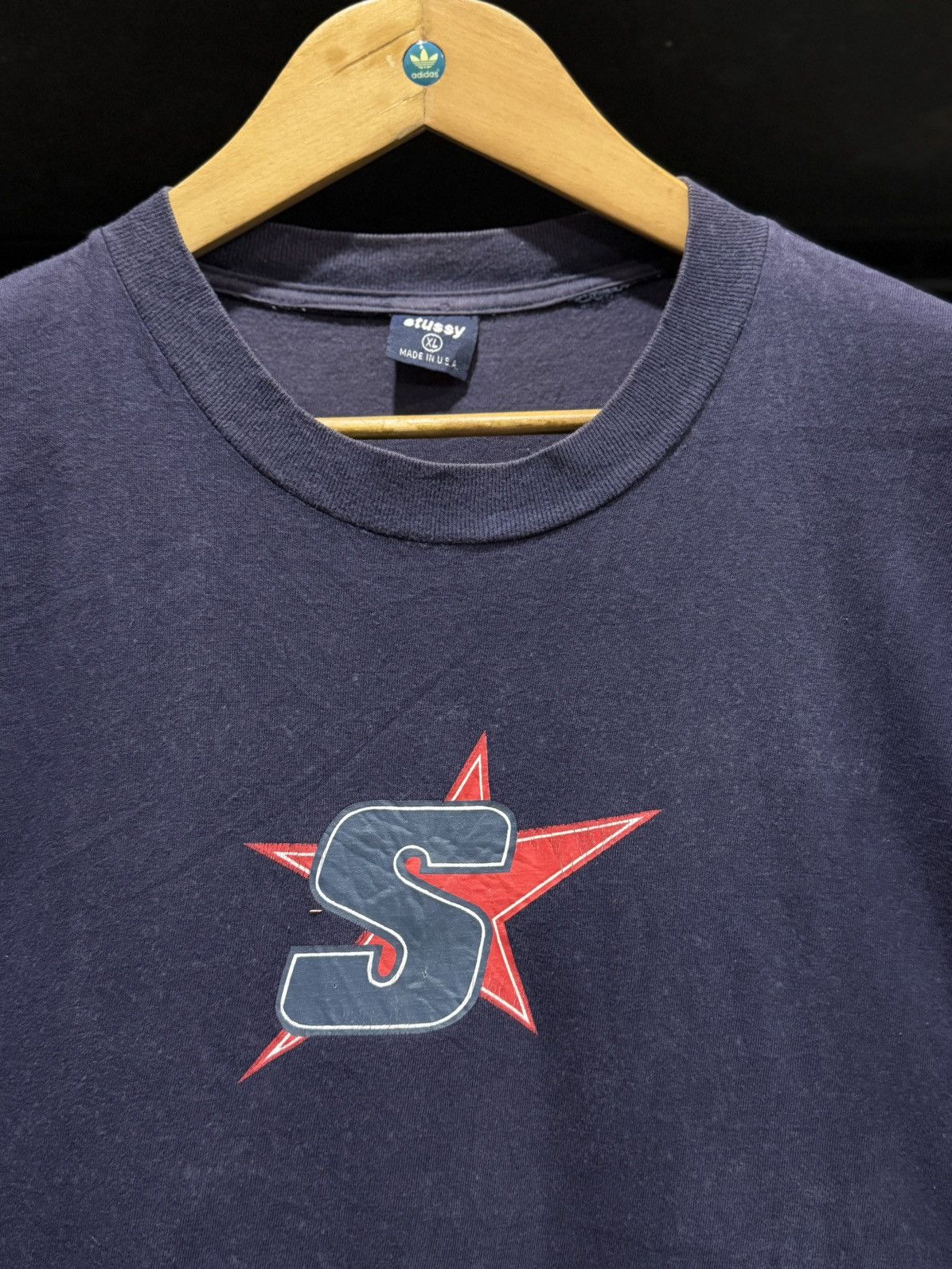 Girl Skateboards Vintage Stussy Star Skateboard Usa Faded Tee Size US XL / EU 56 / 4 - 2 Thumbnail