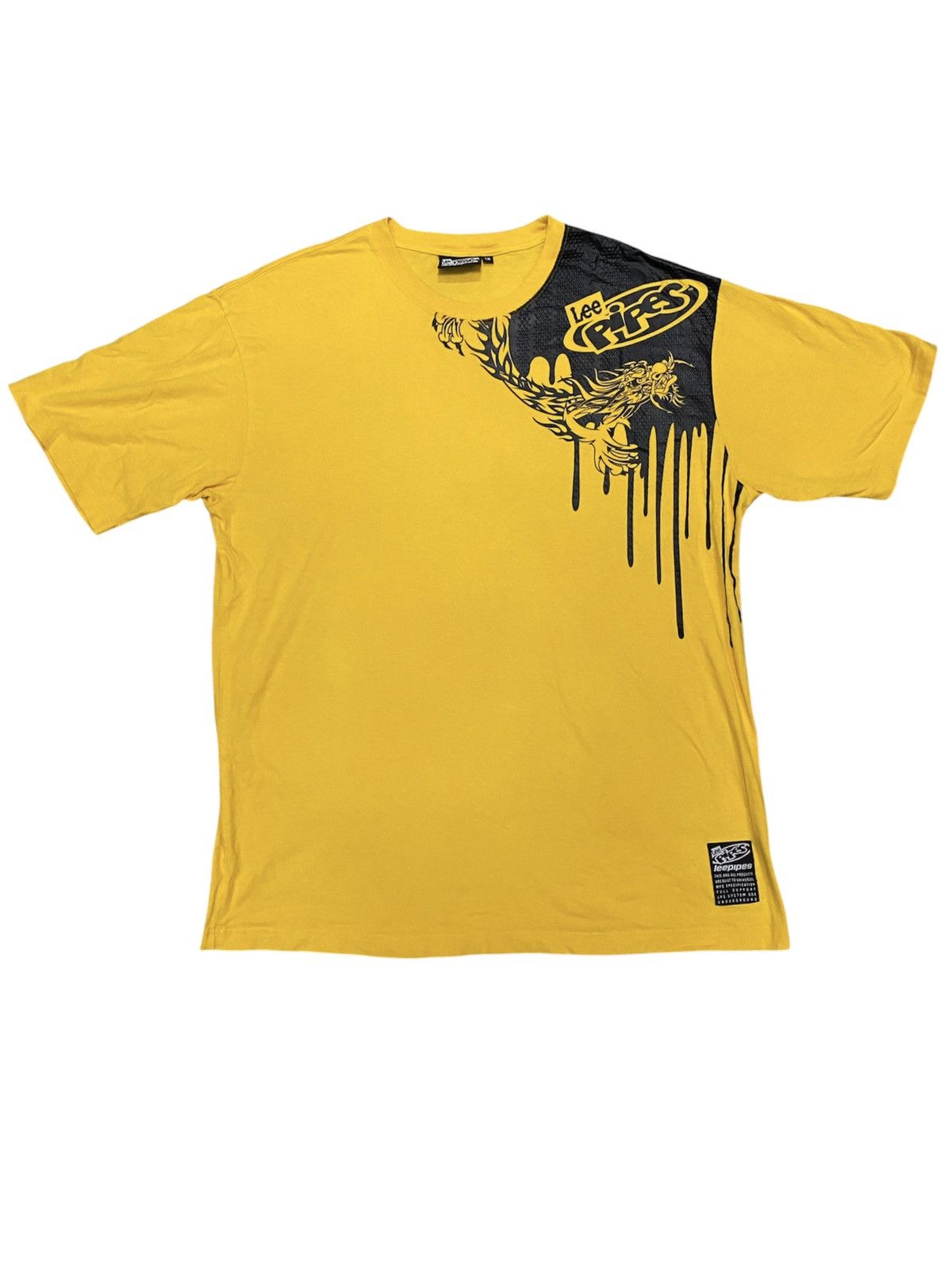 Rap Tees 🔥1990s Lee Pipes x Grafiti and Dragons 08 rap tee Size US XL / EU 56 / 4 - 1 Thumbnail
