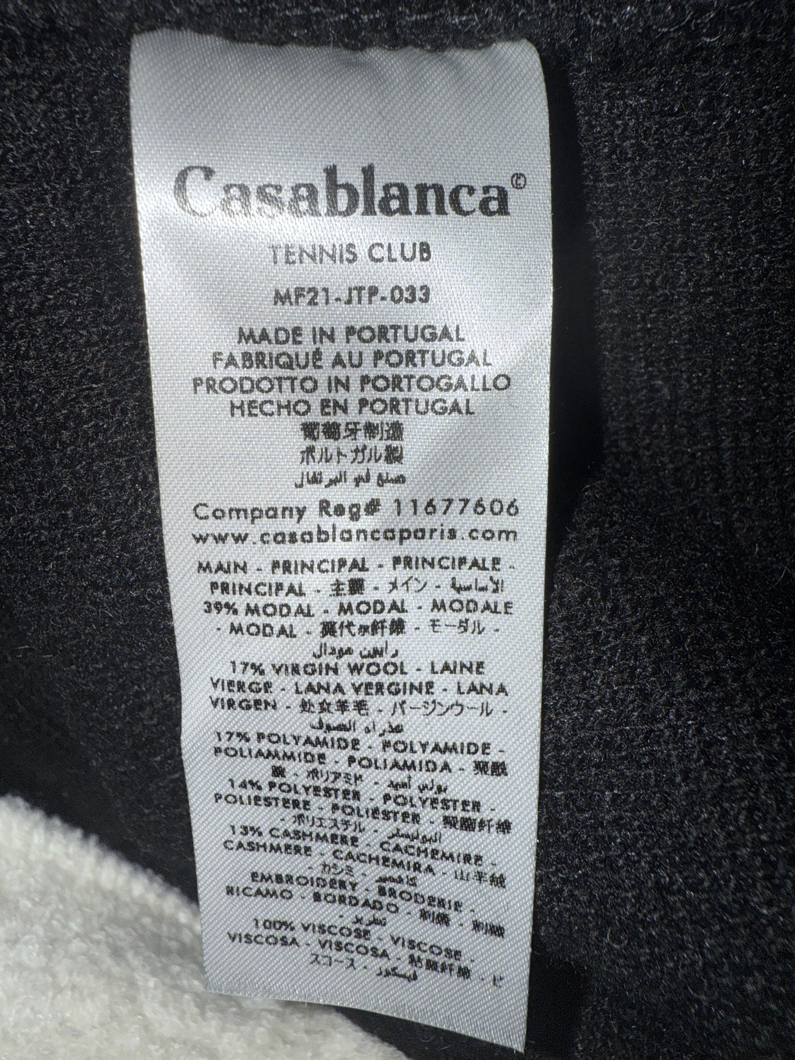 Casablanca Runway AW'21 Terry Sweatpants Size US 32 / EU 48 - 12 Thumbnail
