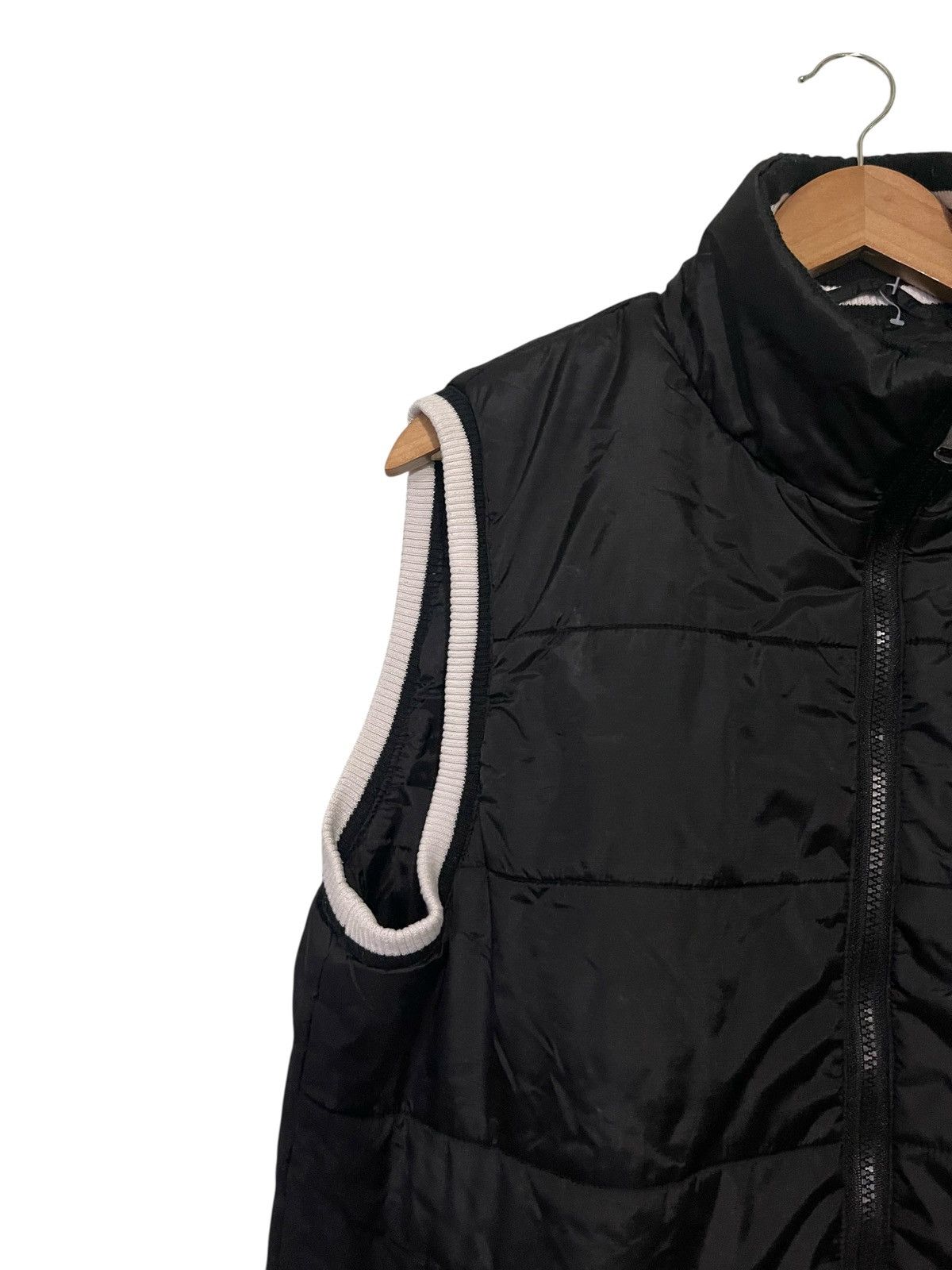 Kappa Vintage Y2K KAPPA Padded Gillet Black Puffer Jacket Size US L / EU 52-54 / 3 - 2 Thumbnail