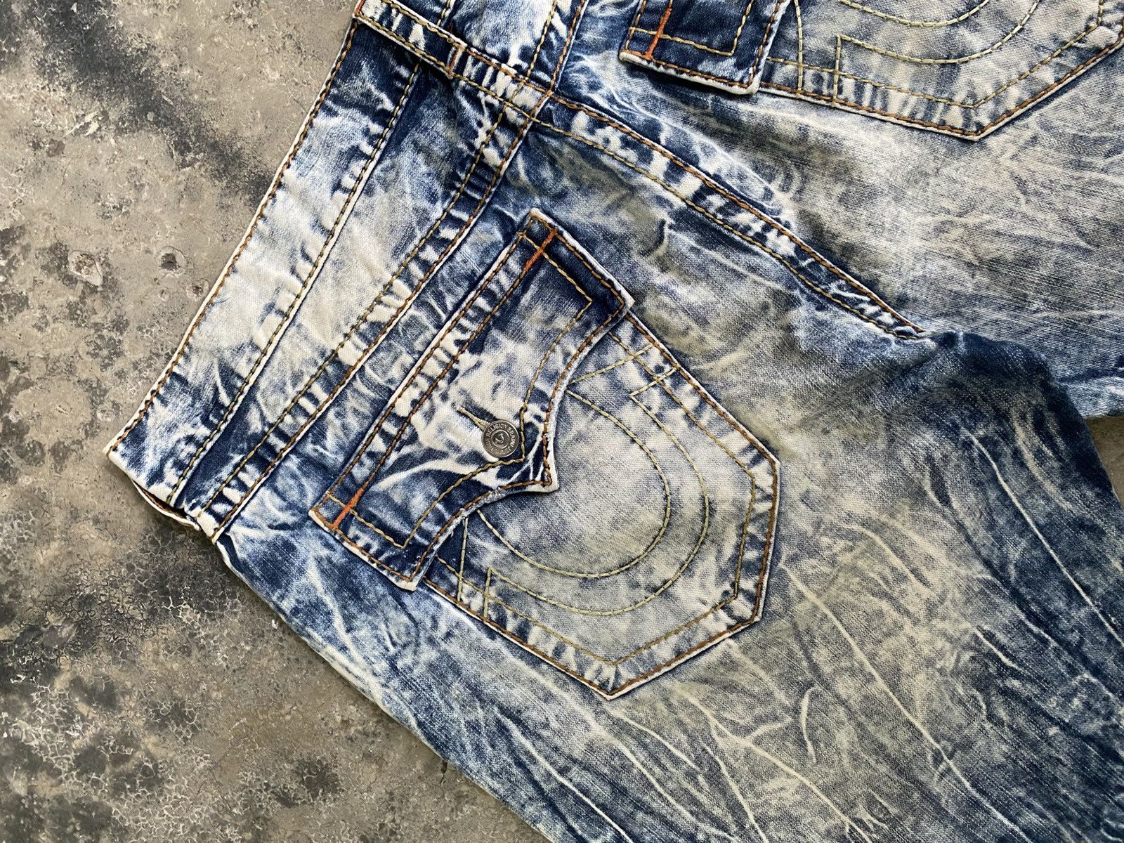 True Religion × Vintage Vintage True Religion Jeans Size 30 Straight Size US 44 / EU 60 - 16 Thumbnail