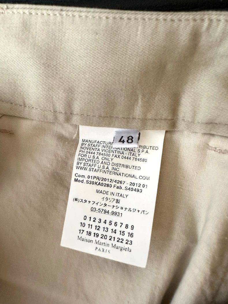 Maison Margiela Maison Margiela Straight casual pants Size US 32 / EU 48 - 7 Thumbnail