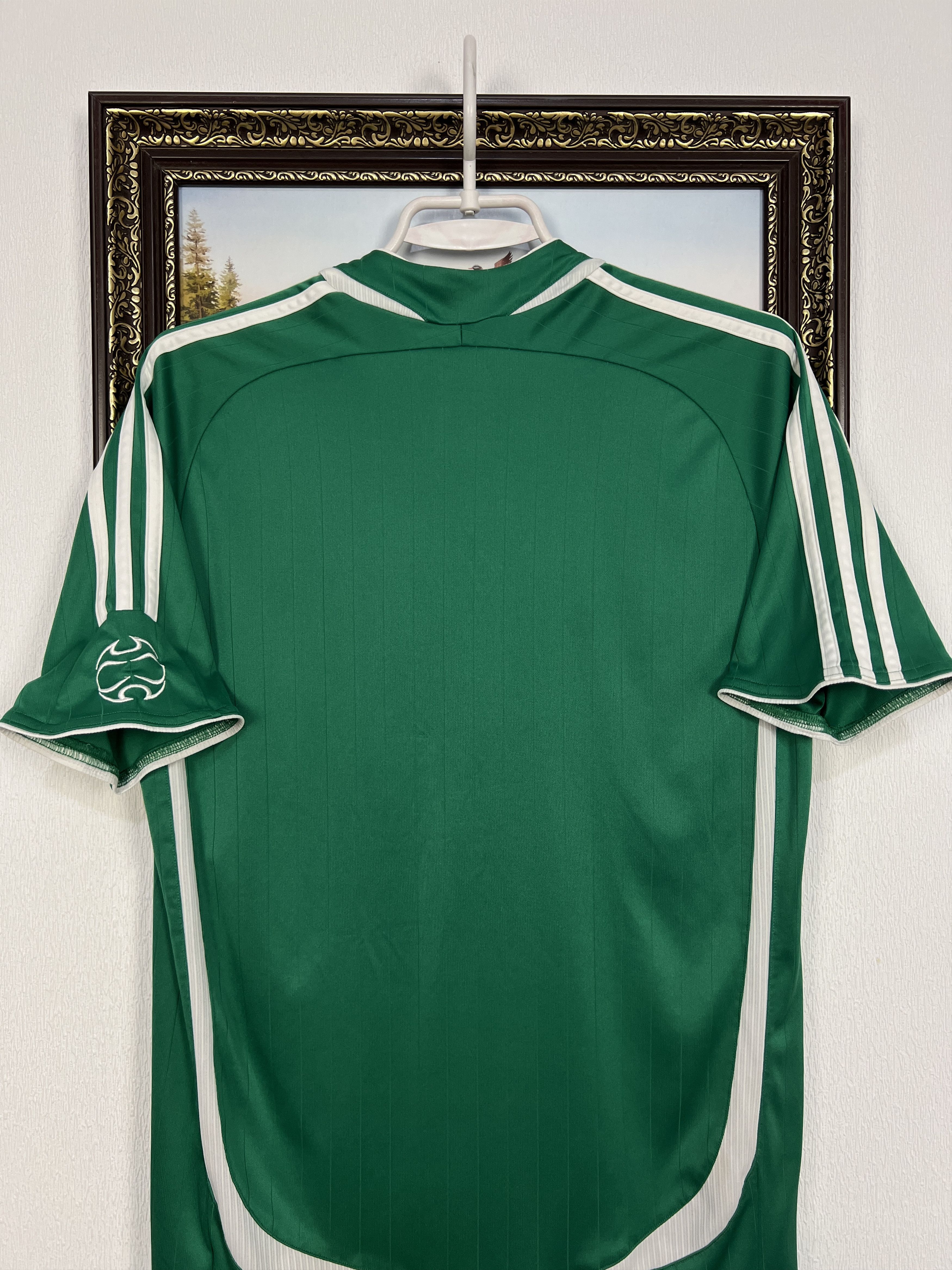 Adidas Nigeria Home football shirt 2005 Soccer Adidas Jersey Size US S / EU 44-46 / 1 - 12 Thumbnail