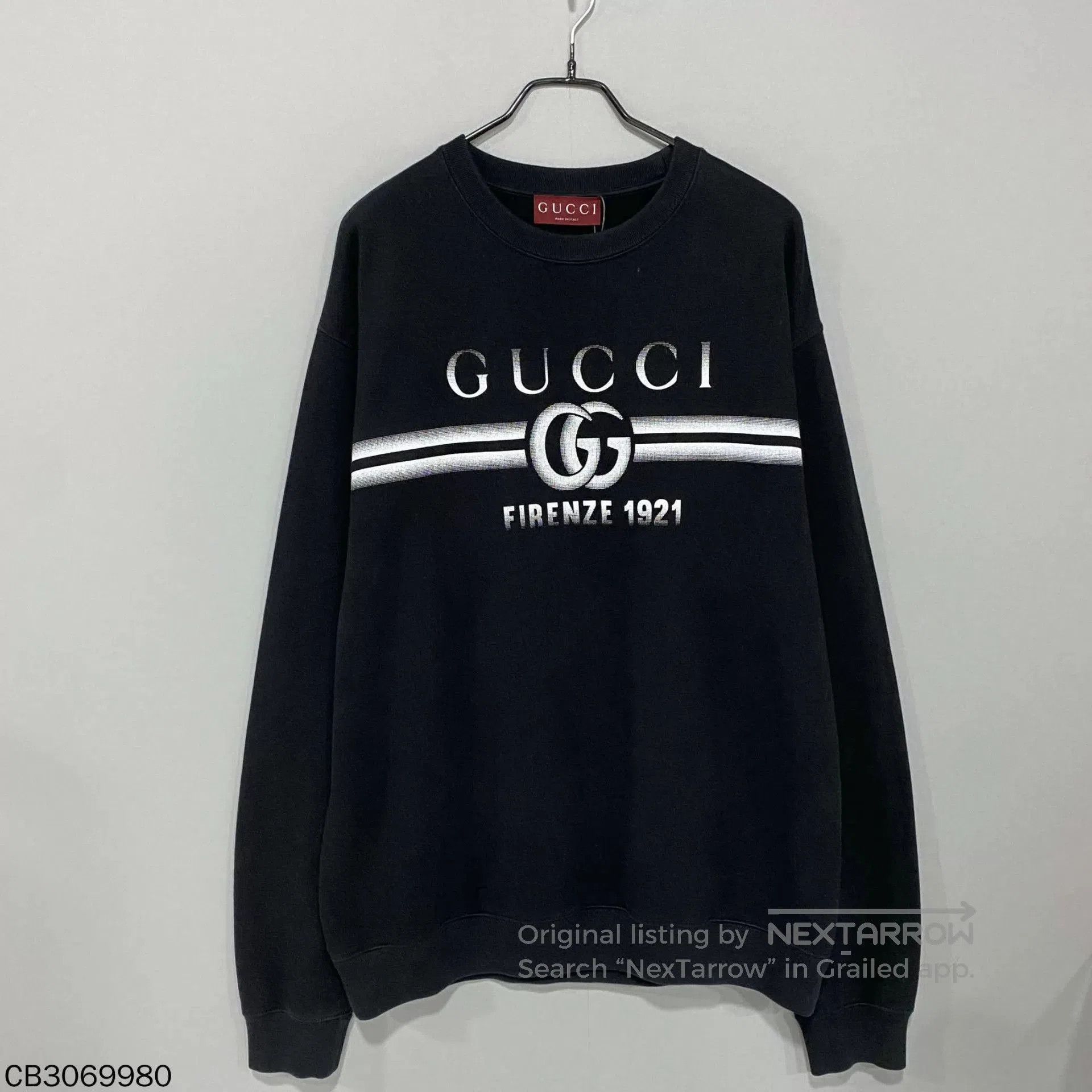 Gucci Black Long Sleeve Graphic Sweatshirt. Size US L / EU 52-54 / 3 - 1 Thumbnail