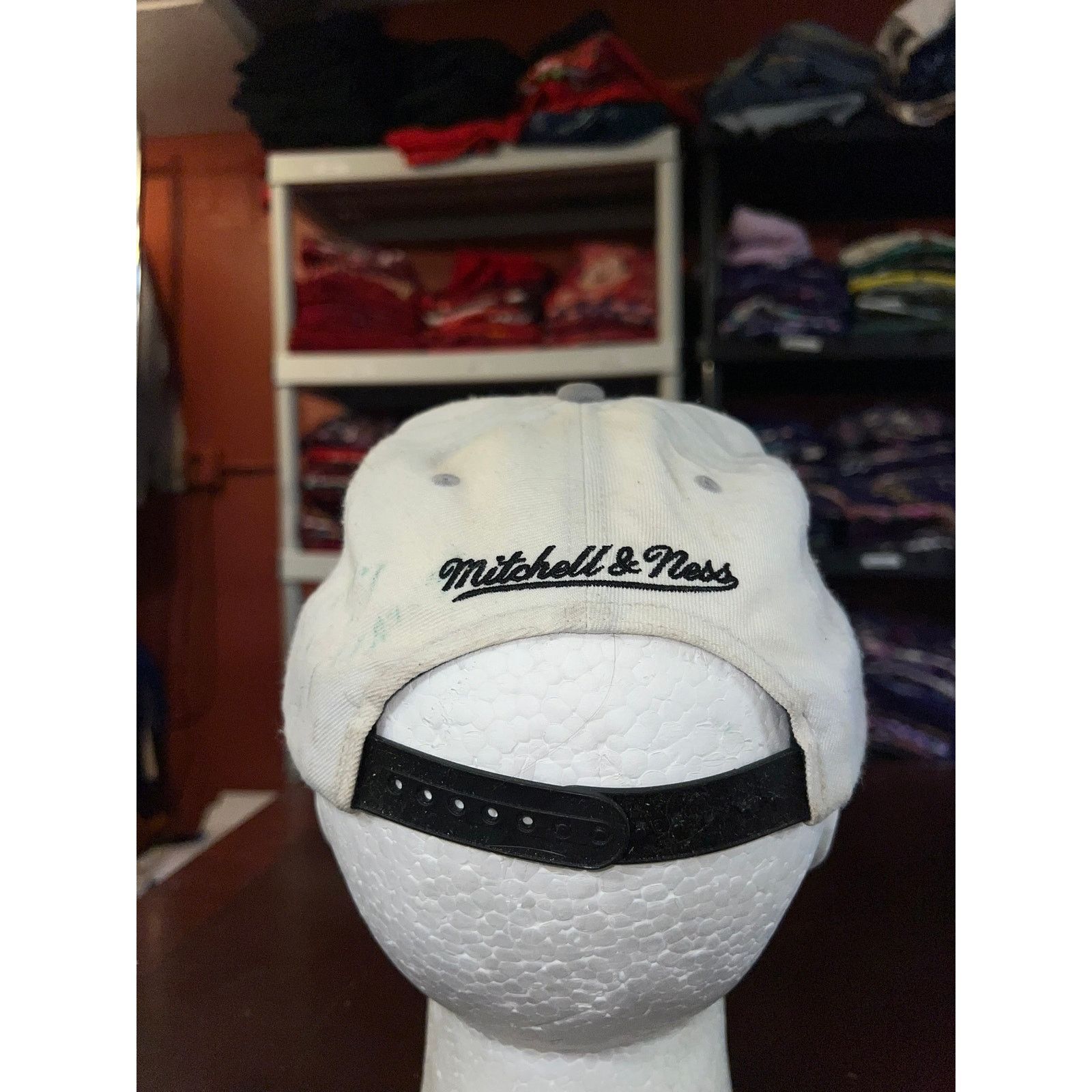 Mitchell & Ness San Antonio Spurs Hat Cap Headwear Snapback NBA Basketball Size ONE SIZE - 5 Thumbnail