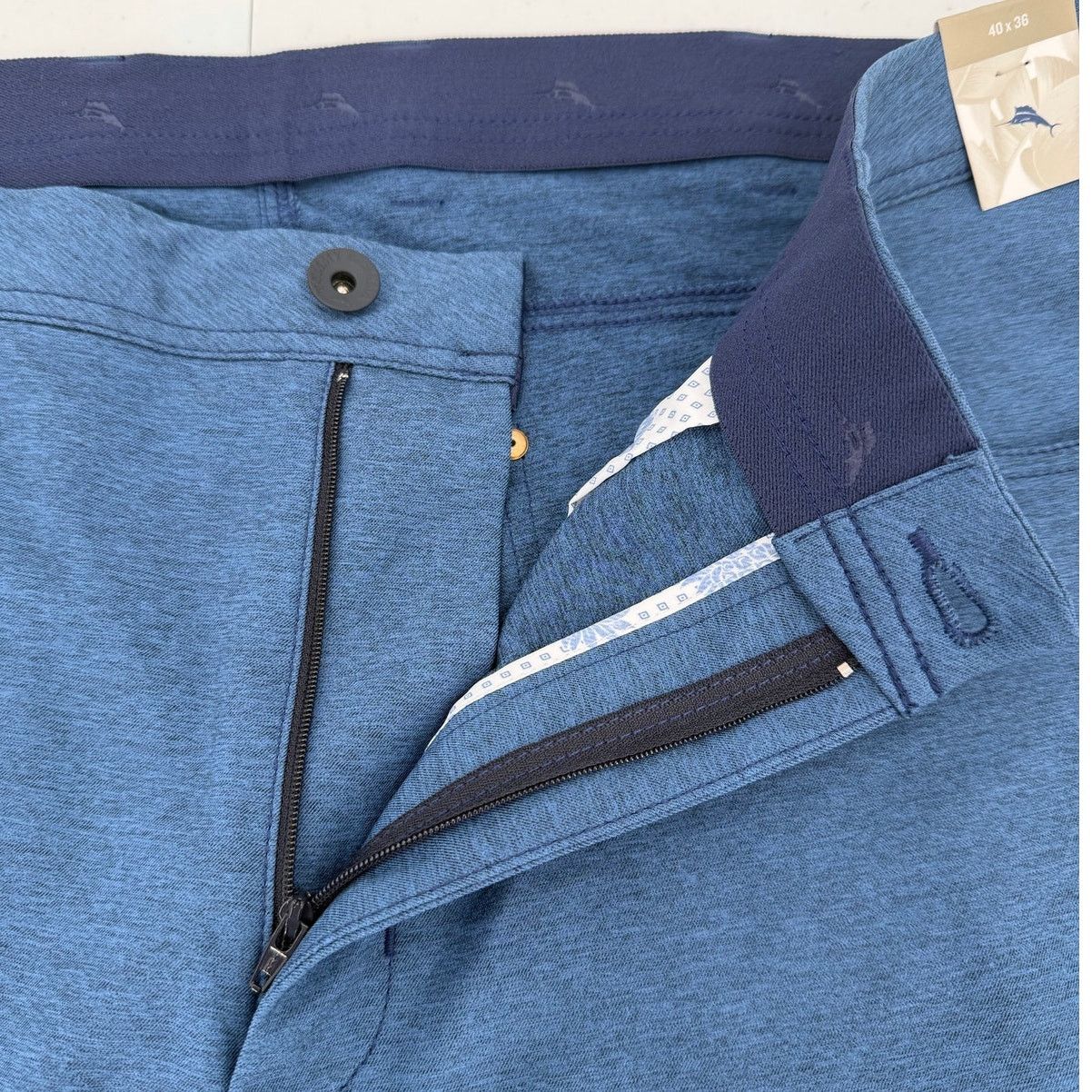 Tommy Bahama NWT Tommy Bahama On Par IslandZone Dark Eclipse Blue Pants Size US 40 / EU 56 - 11 Thumbnail