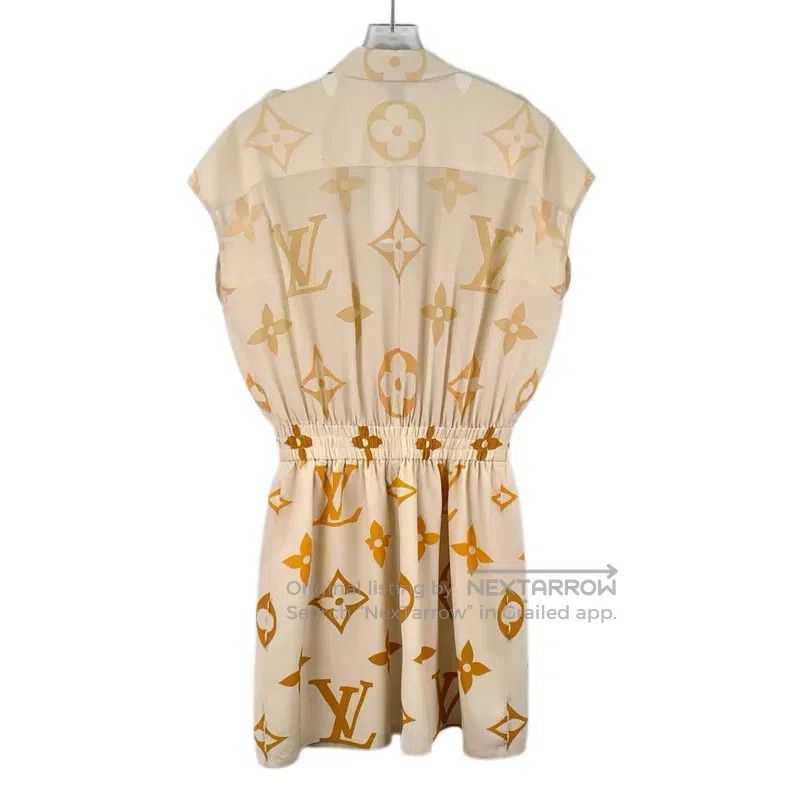 Louis Vuitton Louis Vuitton Orange gradient logo presbyopic full print m Size XS / US 0-2 / IT 36-38 - 2 Thumbnail