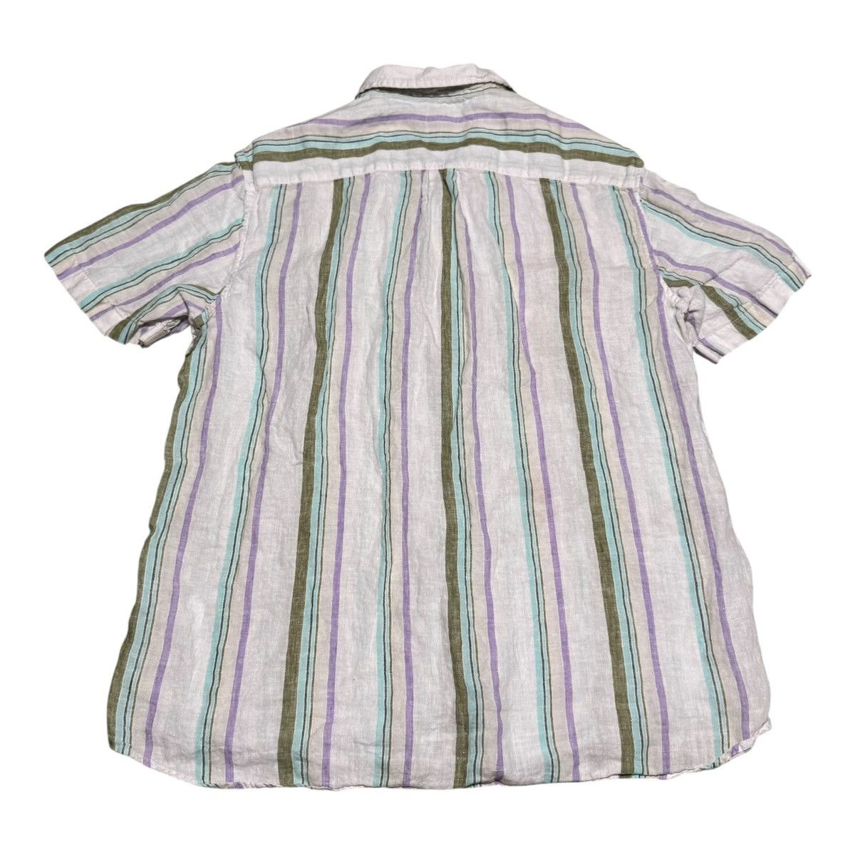 Vineyard Vines Vineyard Vines Linen Striped Casual Button Up Shirt Men's L Size US L / EU 52-54 / 3 - 4 Thumbnail