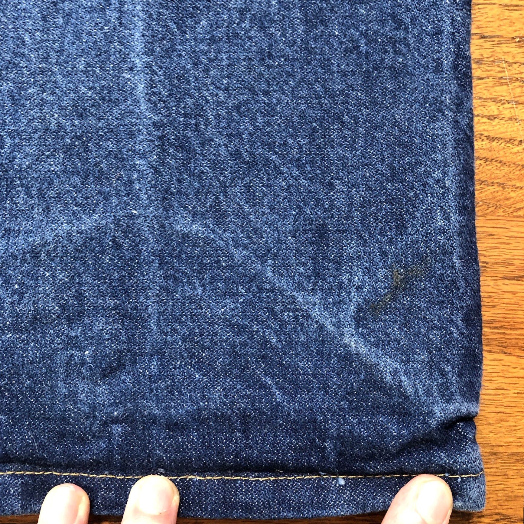 Wrangler VINTAGE Wrangler 13MWZ Jeans Mens Tag 36x32 Cowboy Cut Western Distressed Chore Blue Size US 36 / EU 52 - 4 Thumbnail