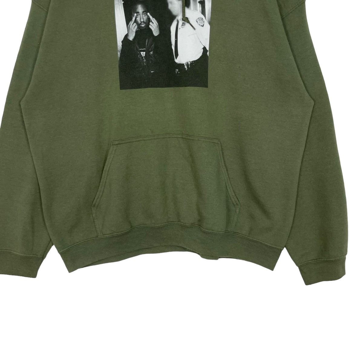 Vintage Vintage 2pac Fxckk Big Logo Sweatshirt Hoodie Size US L / EU 52-54 / 3 - 7 Thumbnail