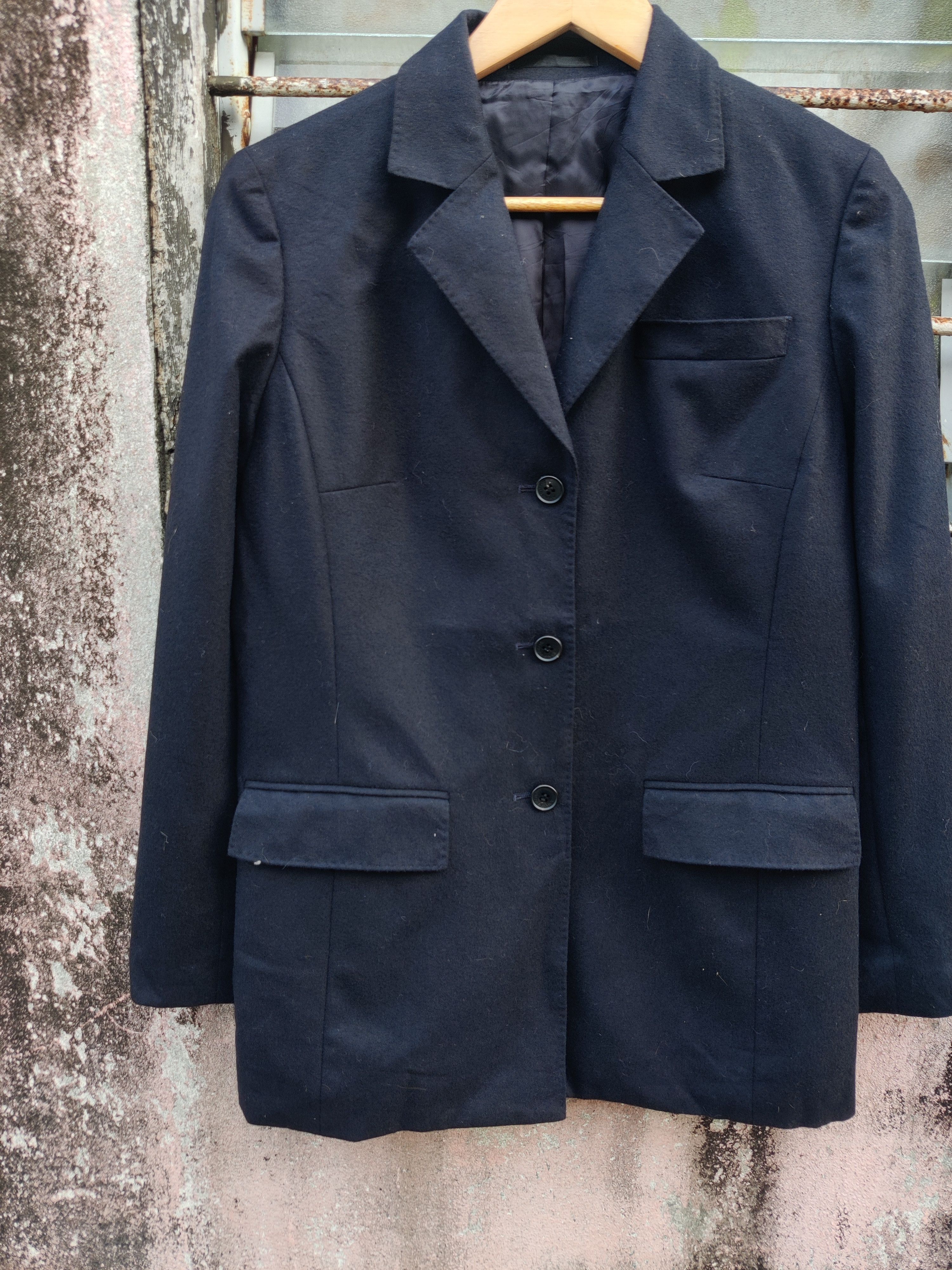 Burberry Vintage Luxury Burberry London Wool Cashmere Jacket Size US S / EU 44-46 / 1 - 5 Thumbnail