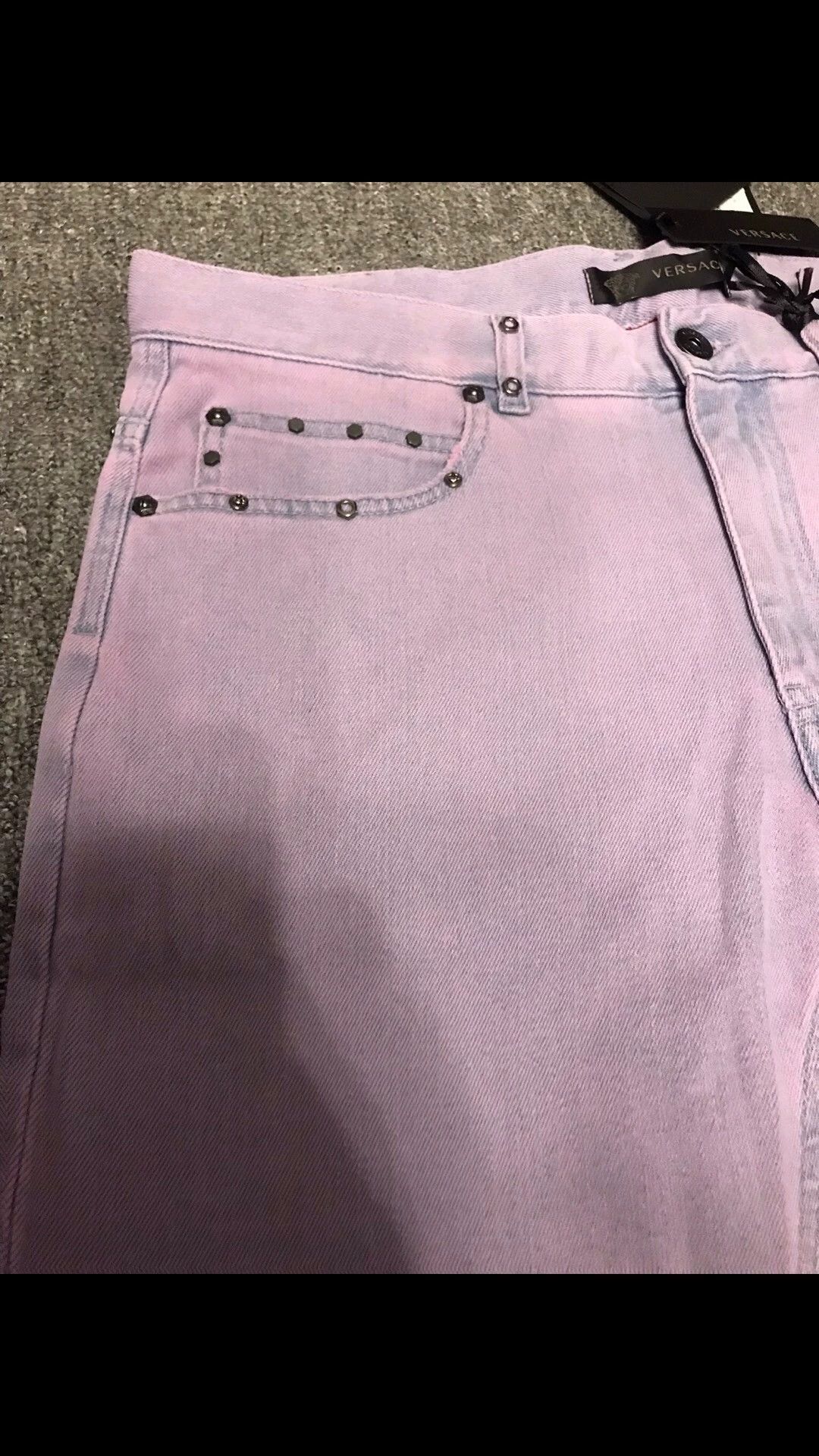 Versace Versace Jeans Unique Wash Distressed Ankle Cuffs 34 Size US 34 / EU 50 - 5 Thumbnail