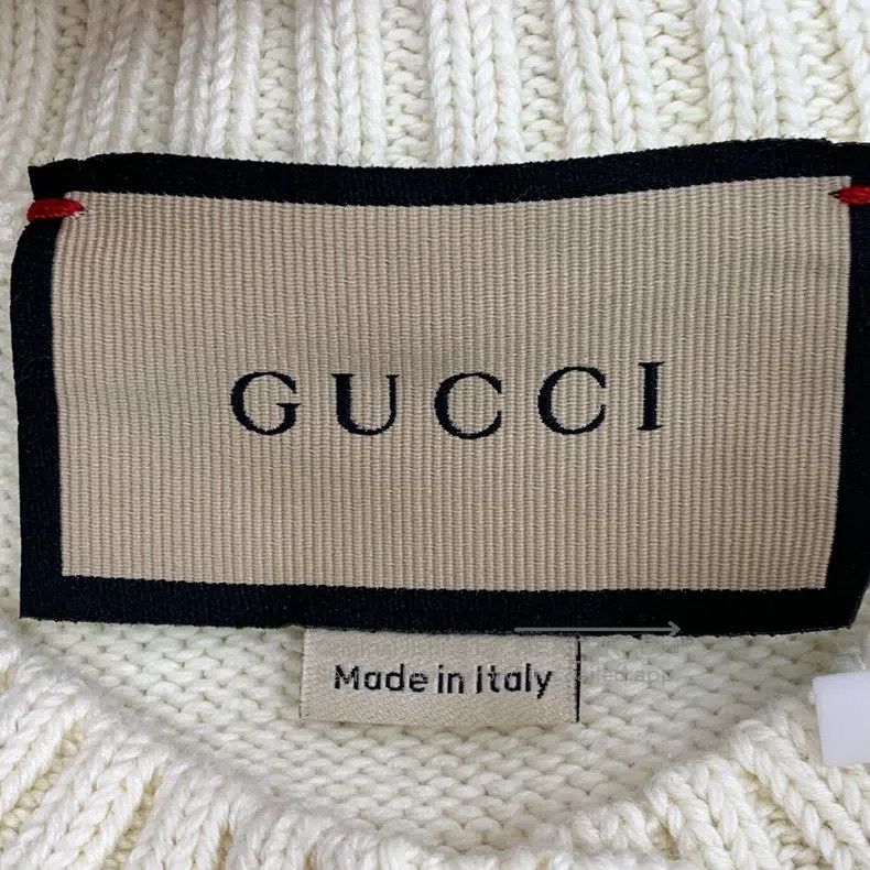 Gucci Gucci Beige bow decoration cotton round neck single-breast Size M / US 6-8 / IT 42-44 - 5 Thumbnail