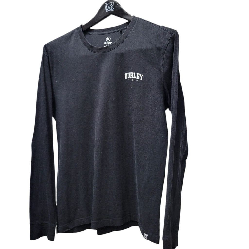 Hurley Hurley Men's Long Sleeves Shirt Black Size XL. Pre-owned Size US XL / EU 56 / 4 - 1 Thumbnail